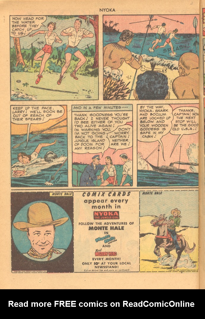 Read online Nyoka the Jungle Girl (1945) comic -  Issue #25 - 24