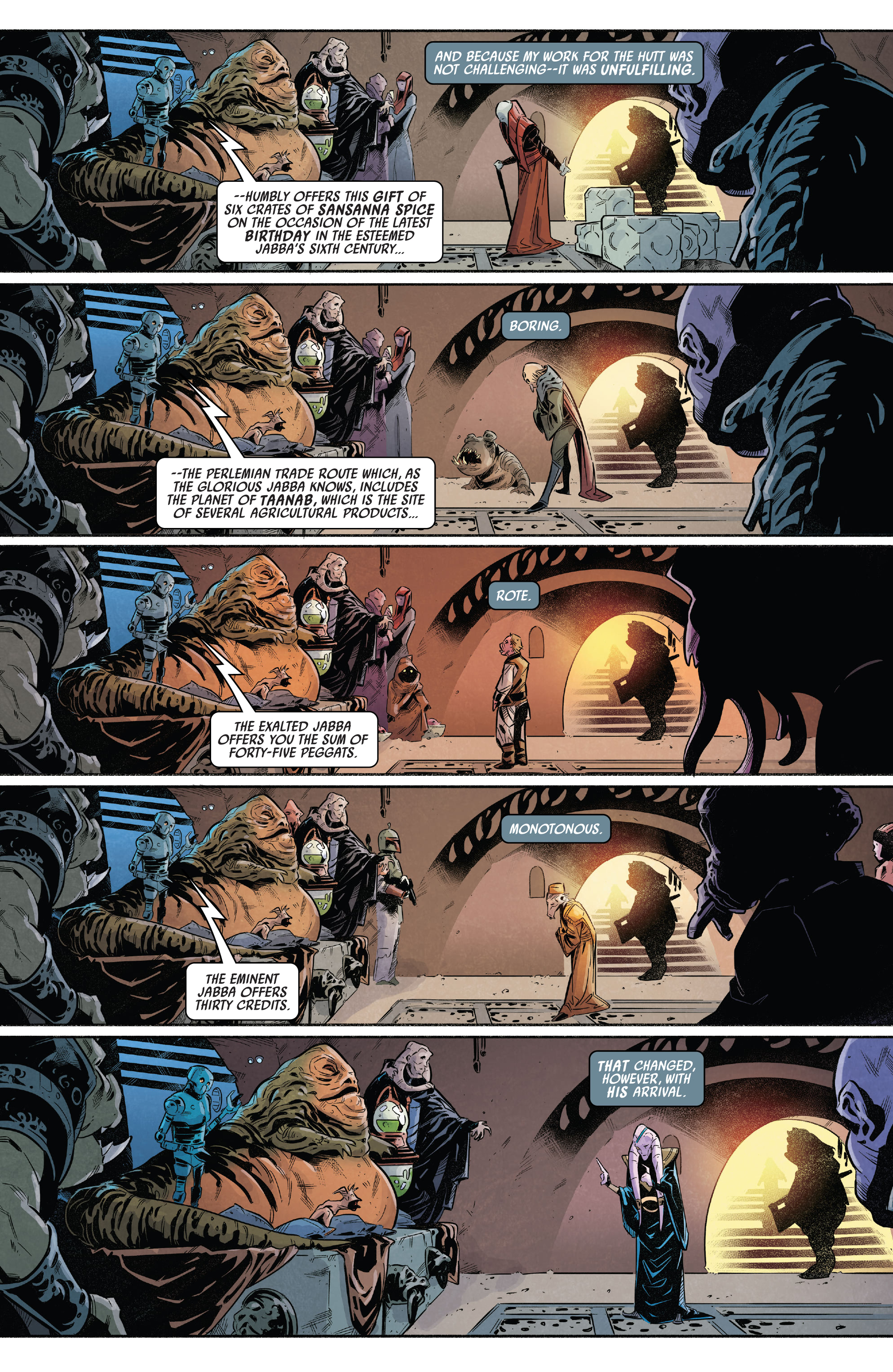 Read online Star Wars: Return of the Jedi – Jabba’s Palace comic -  Issue #1 - 5