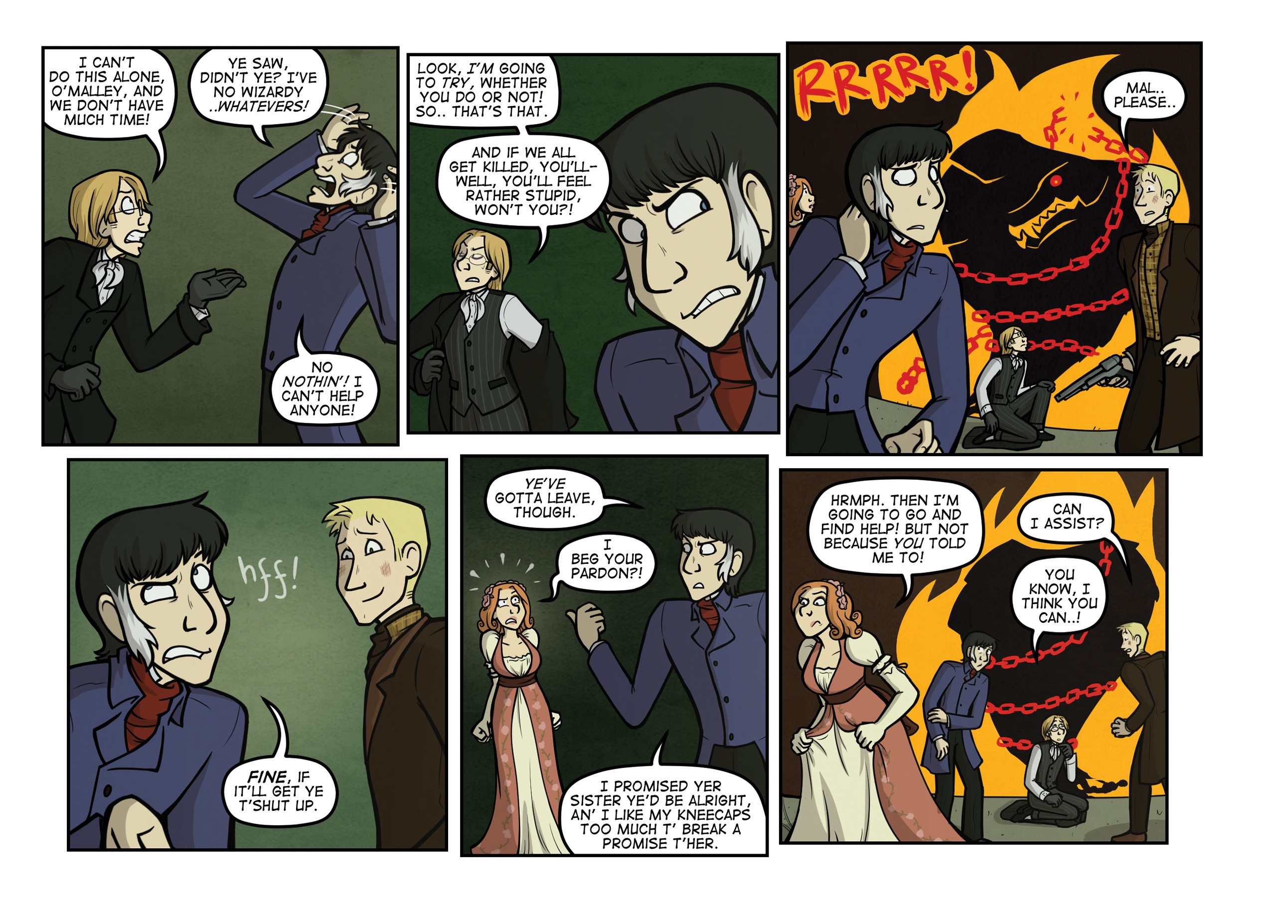 Read online Widdershins comic -  Issue #5 - 112