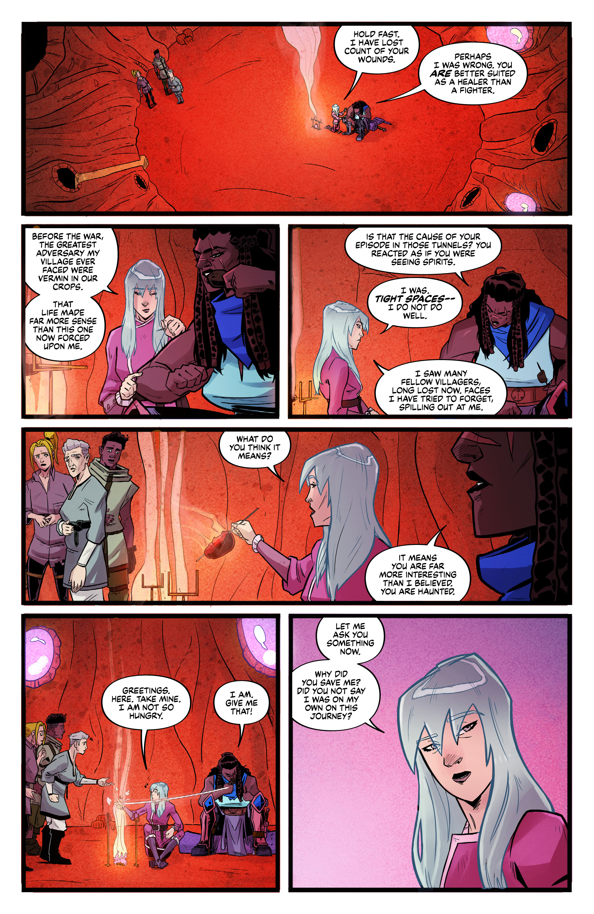 Read online Godfell comic -  Issue #2 - 17