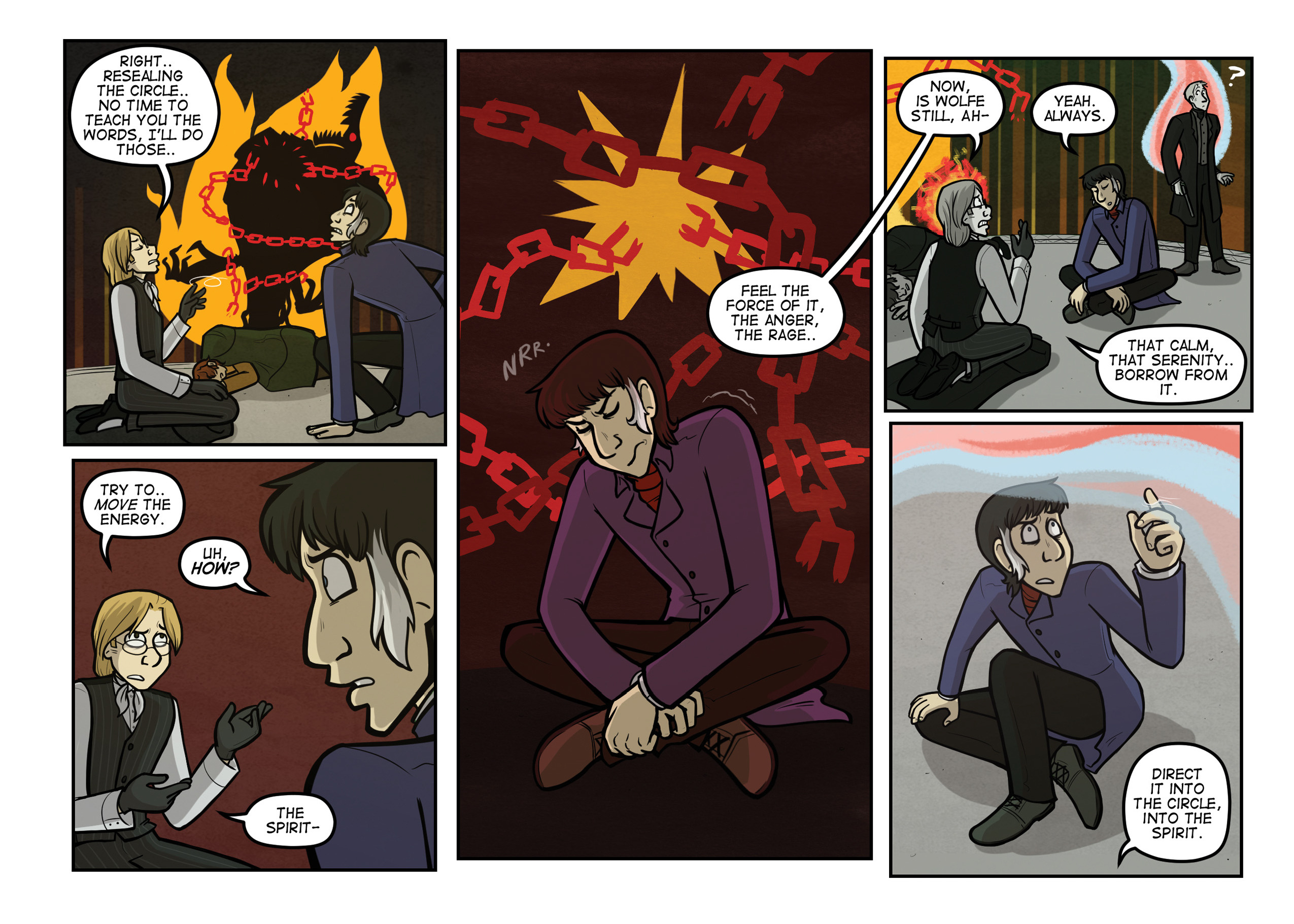 Read online Widdershins comic -  Issue #5 - 113