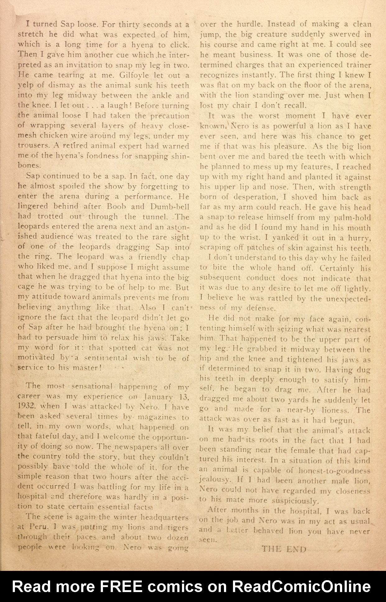 Read online Jungle Comics comic -  Issue #134 - 34