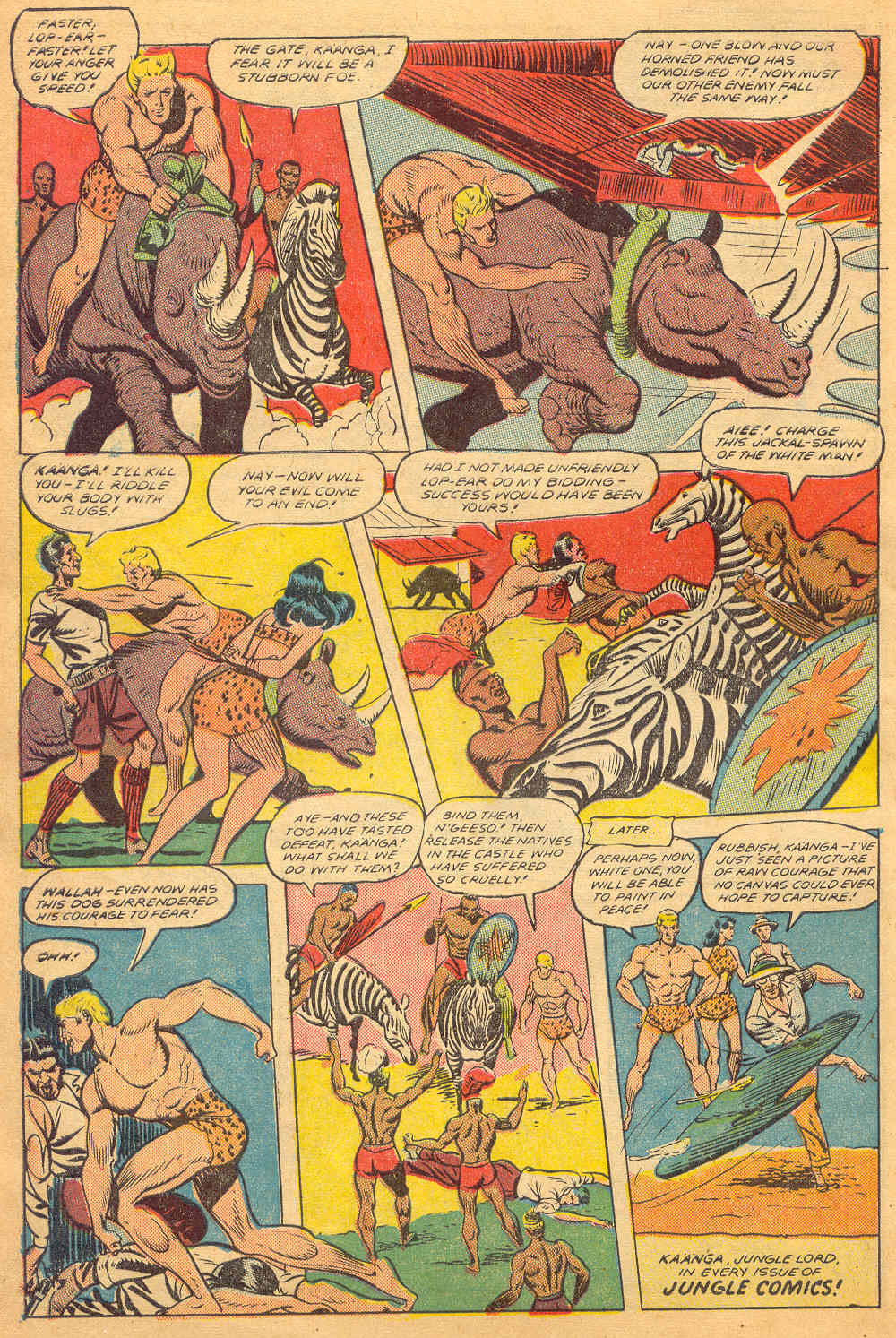 Read online Jungle Comics comic -  Issue #108 - 12