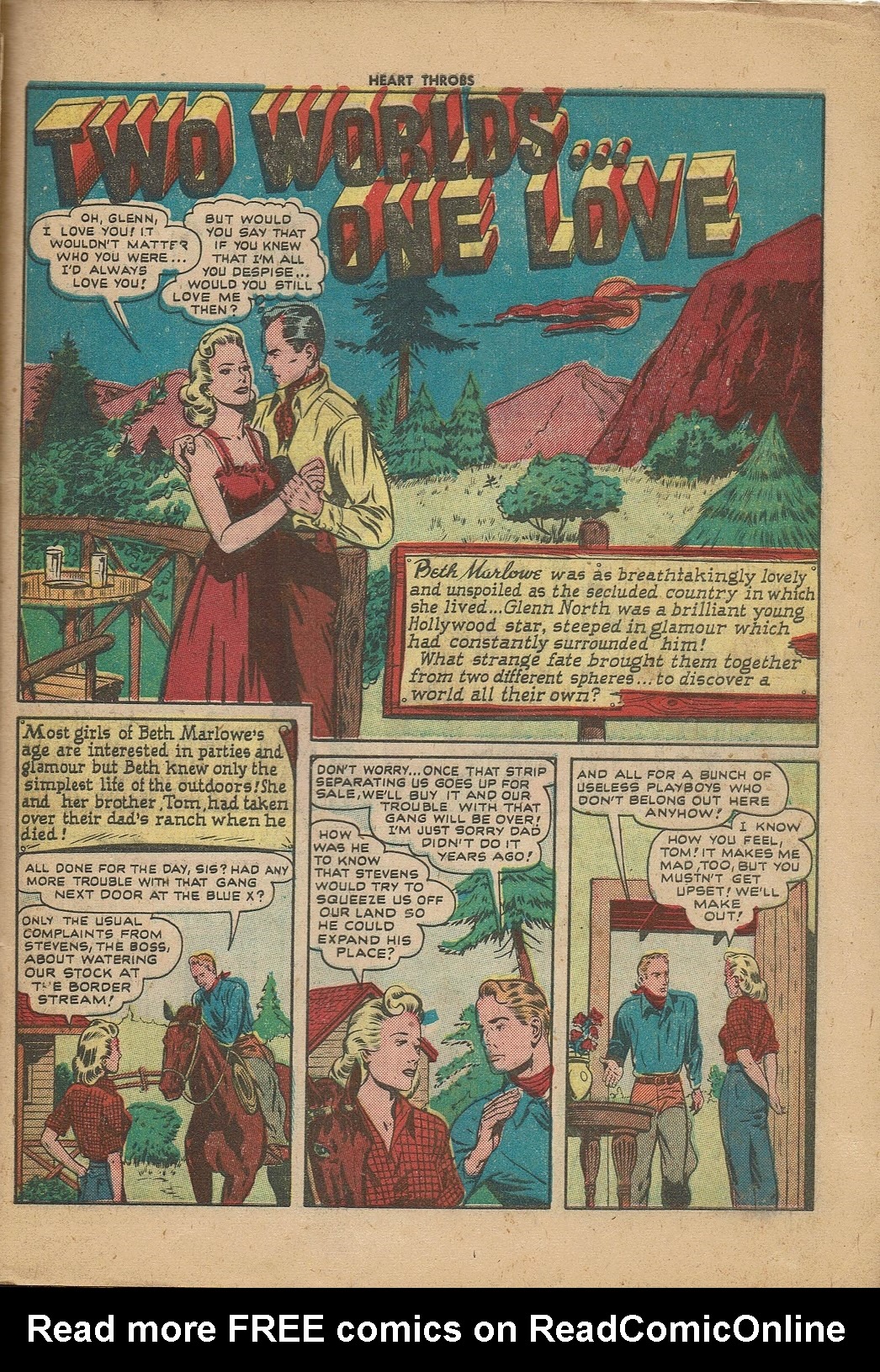 Read online Heart Throbs comic -  Issue #4 - 27