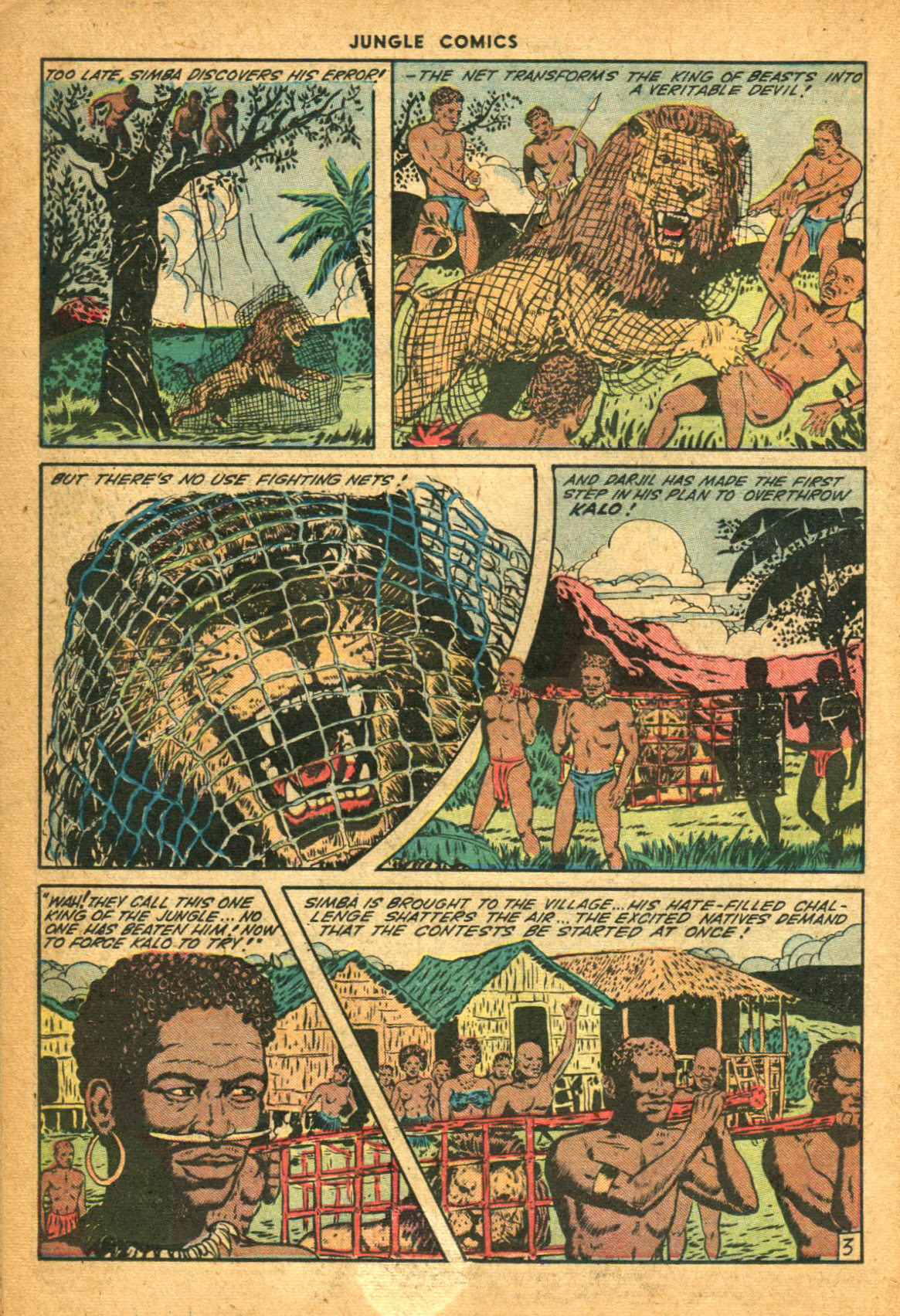 Read online Jungle Comics comic -  Issue #61 - 32