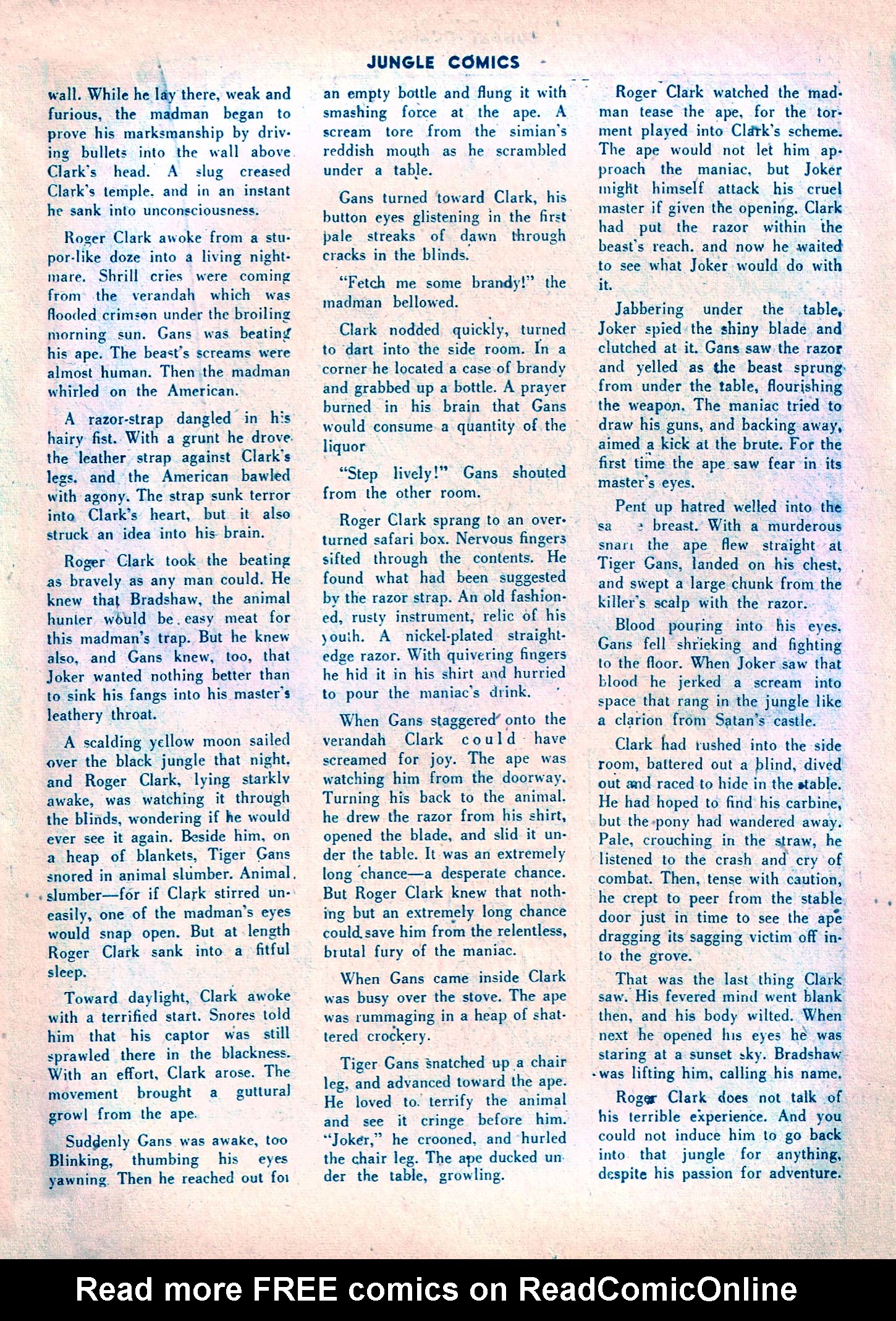 Read online Jungle Comics comic -  Issue #42 - 41