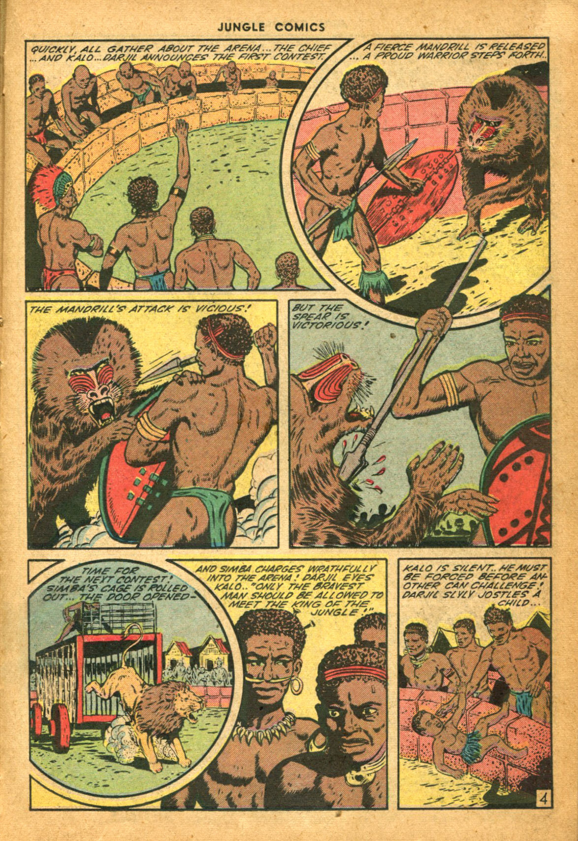 Read online Jungle Comics comic -  Issue #61 - 33