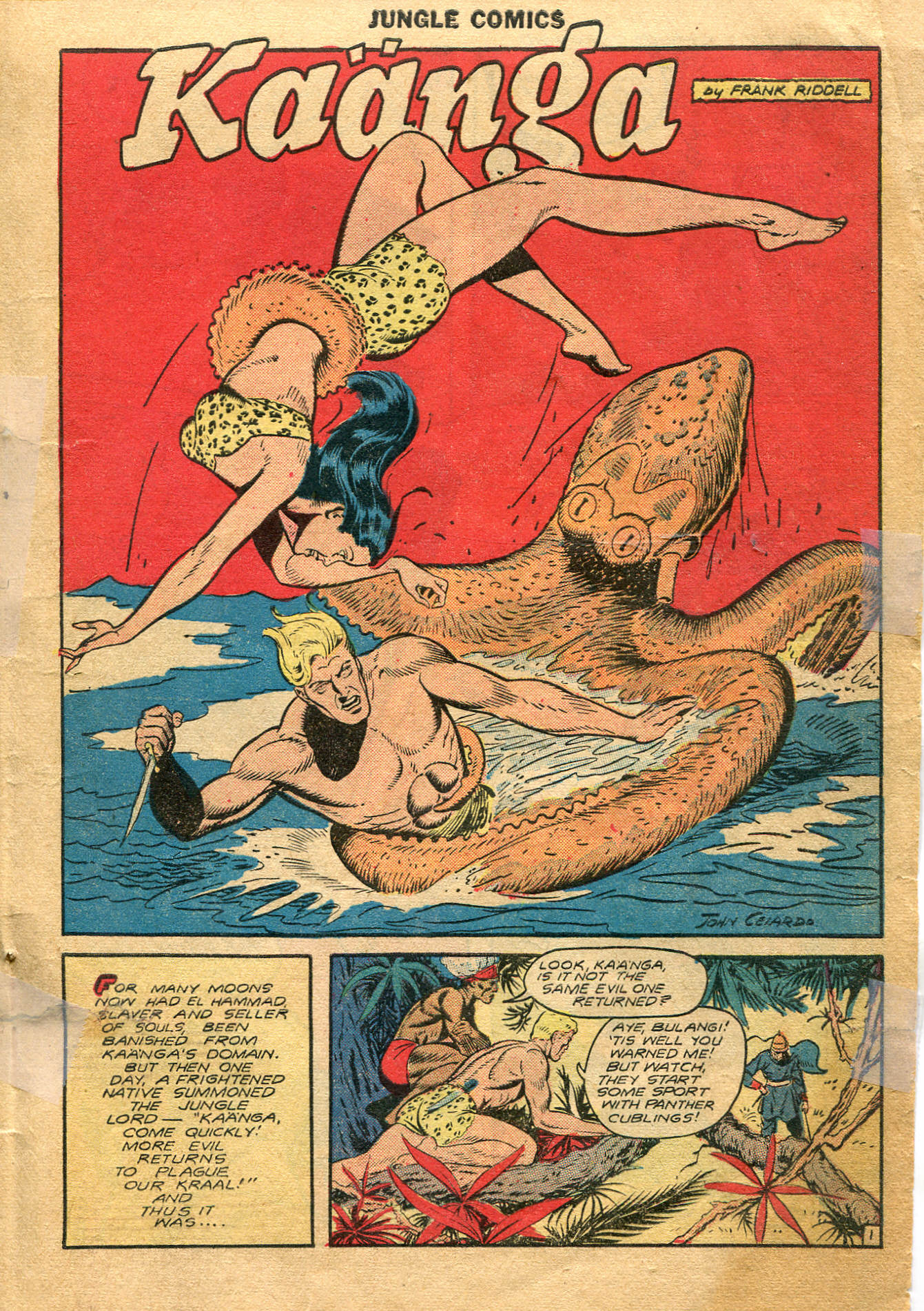Read online Jungle Comics comic -  Issue #105 - 4