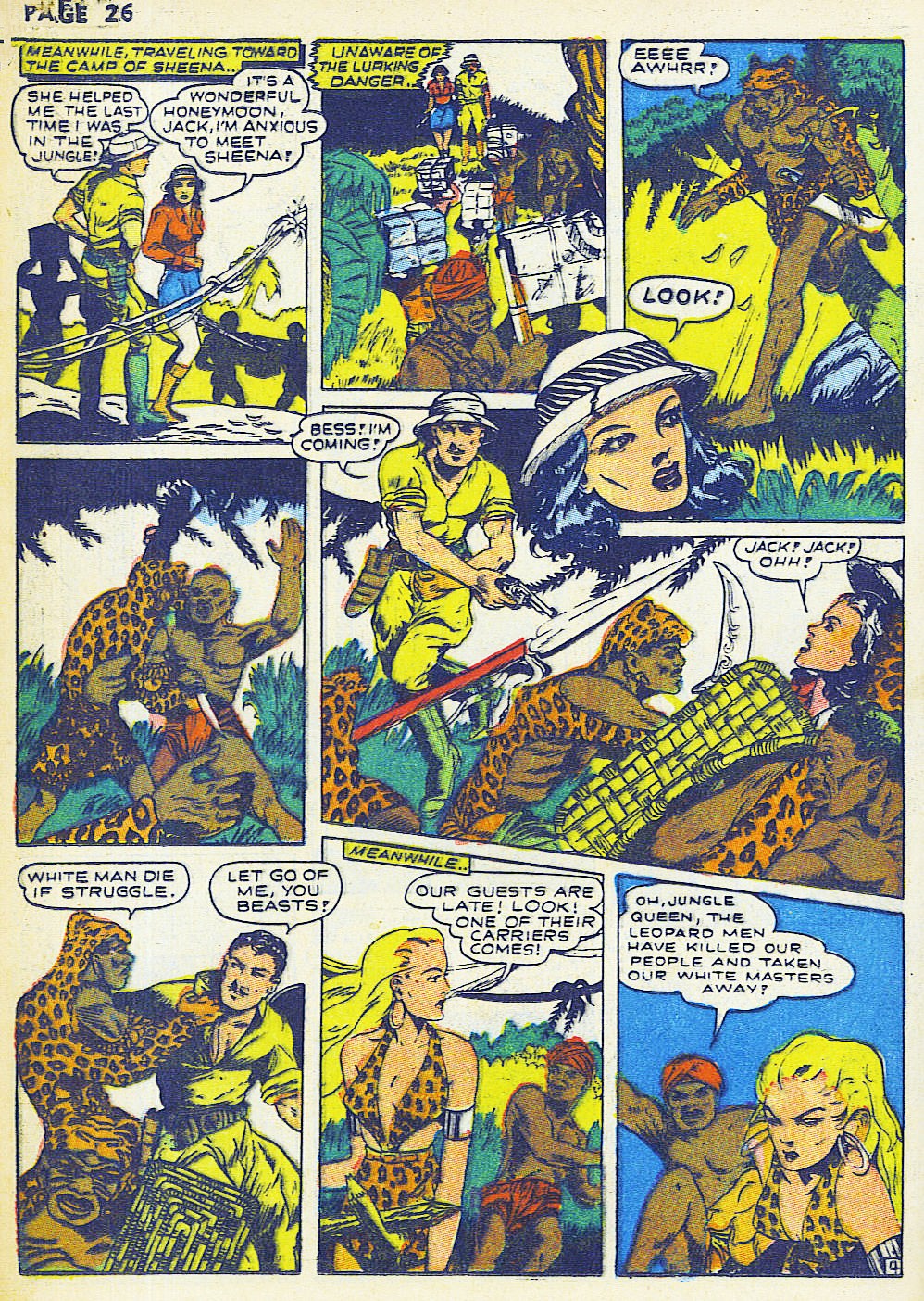 Read online Sheena, Queen of the Jungle (1942) comic -  Issue #2 - 28