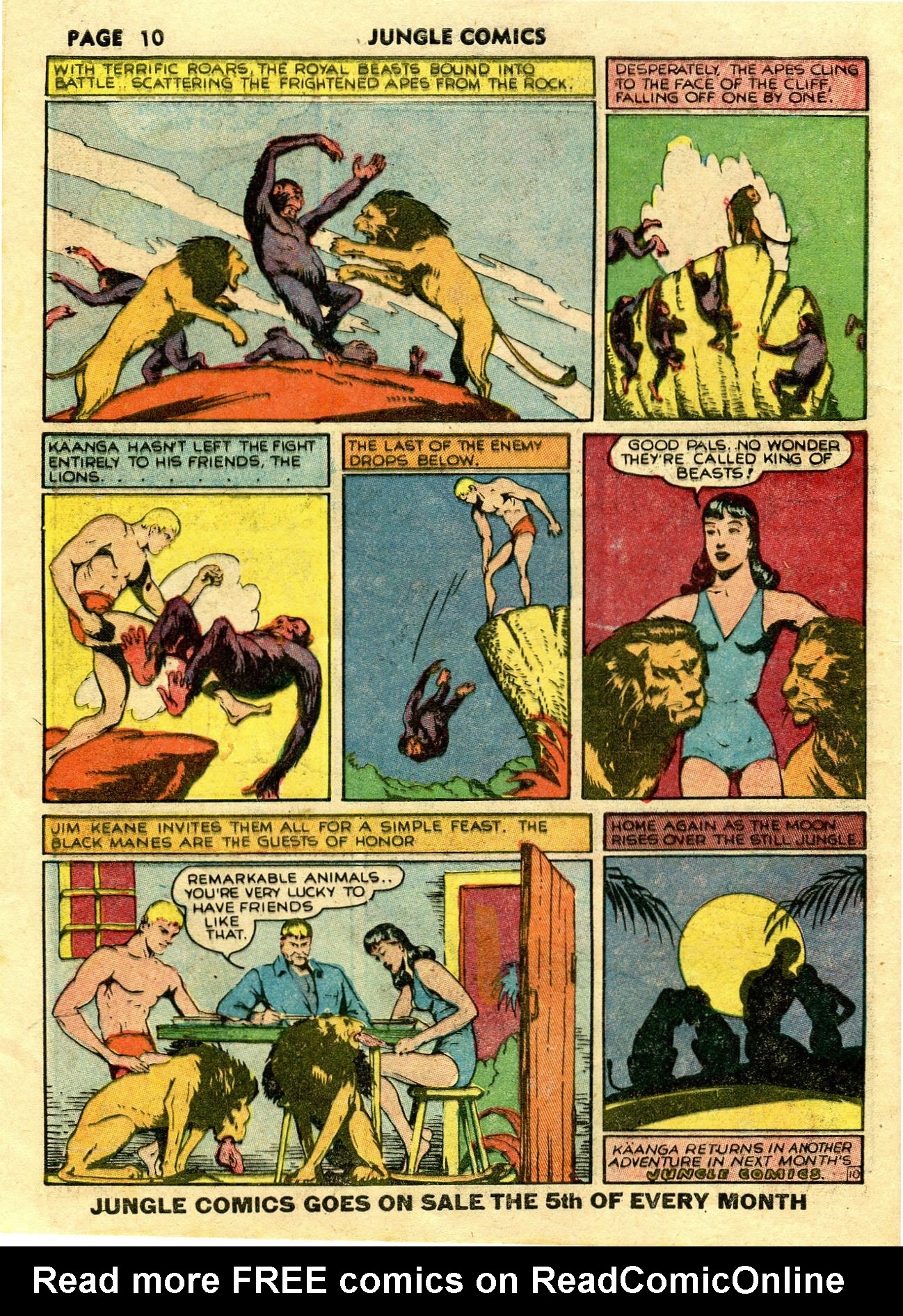 Read online Jungle Comics comic -  Issue #14 - 12