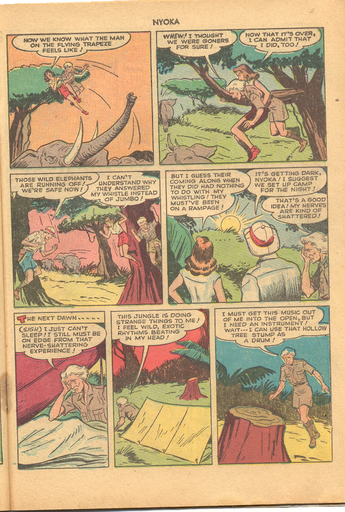 Read online Nyoka the Jungle Girl (1945) comic -  Issue #29 - 35