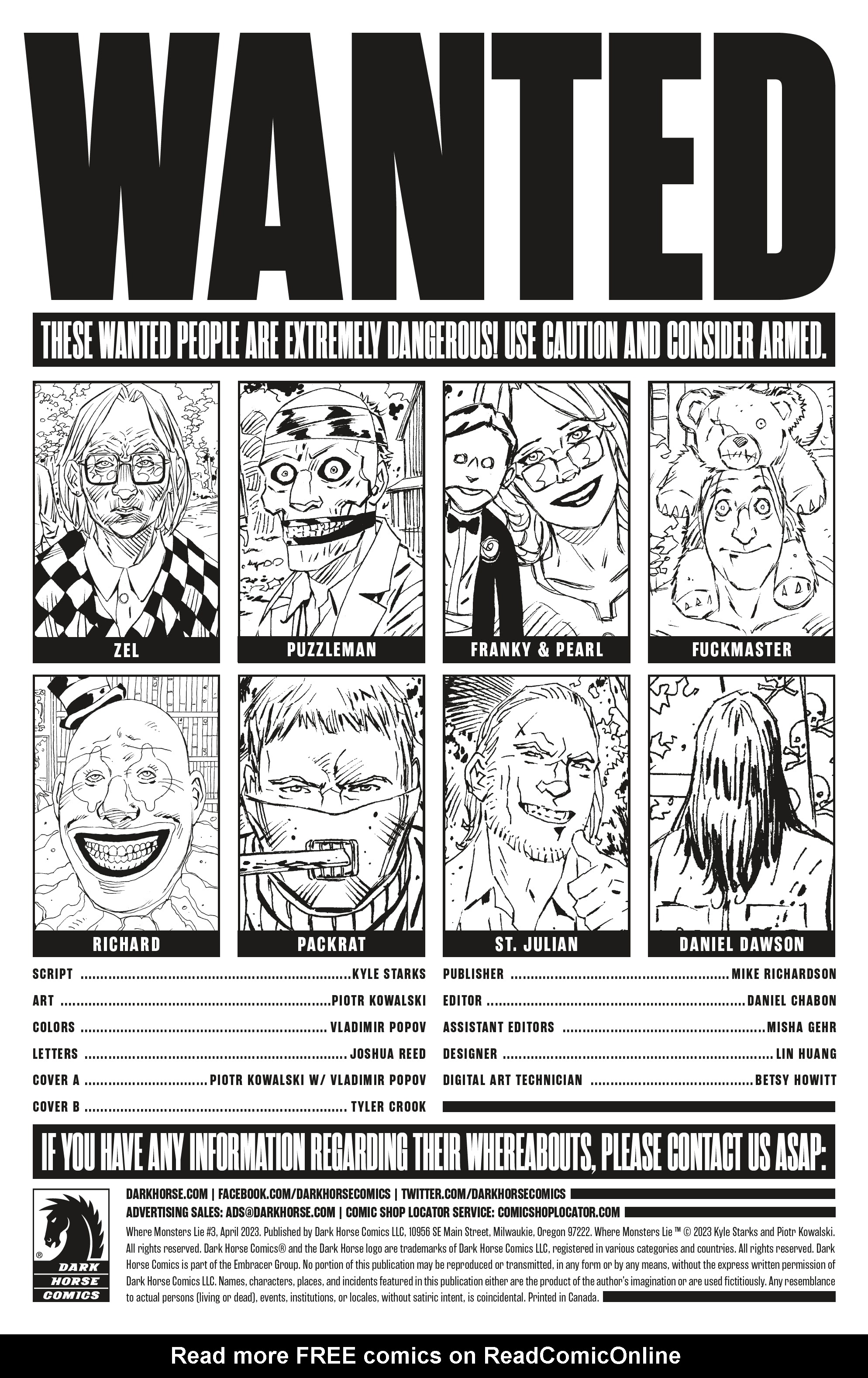 Read online Where Monsters Lie comic -  Issue #3 - 2