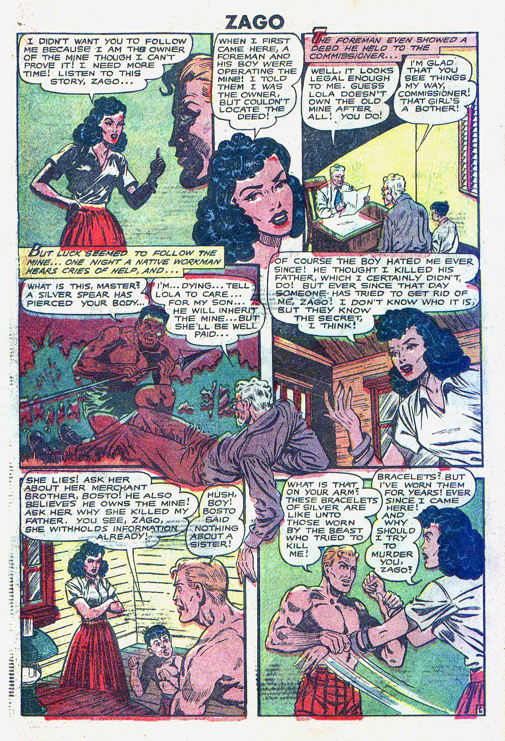 Read online Zago comic -  Issue #3 - 21