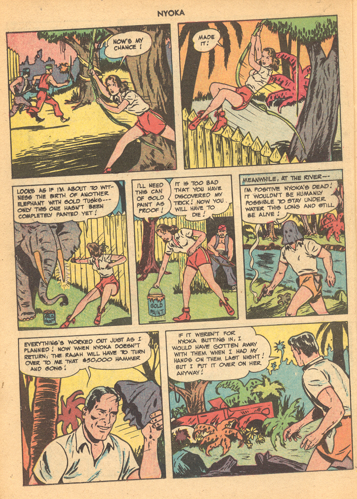 Read online Nyoka the Jungle Girl (1945) comic -  Issue #34 - 18