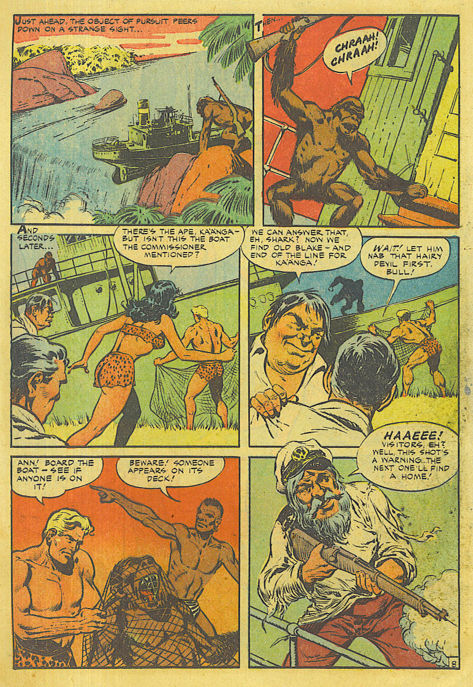 Read online Jungle Comics comic -  Issue #134 - 12