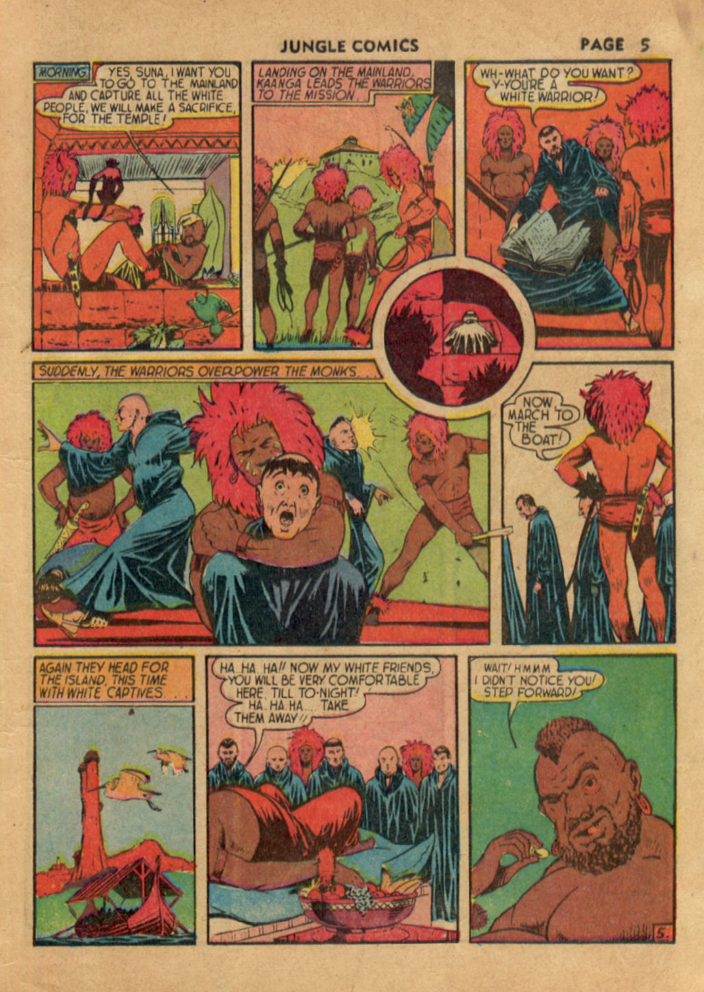 Read online Jungle Comics comic -  Issue #9 - 5