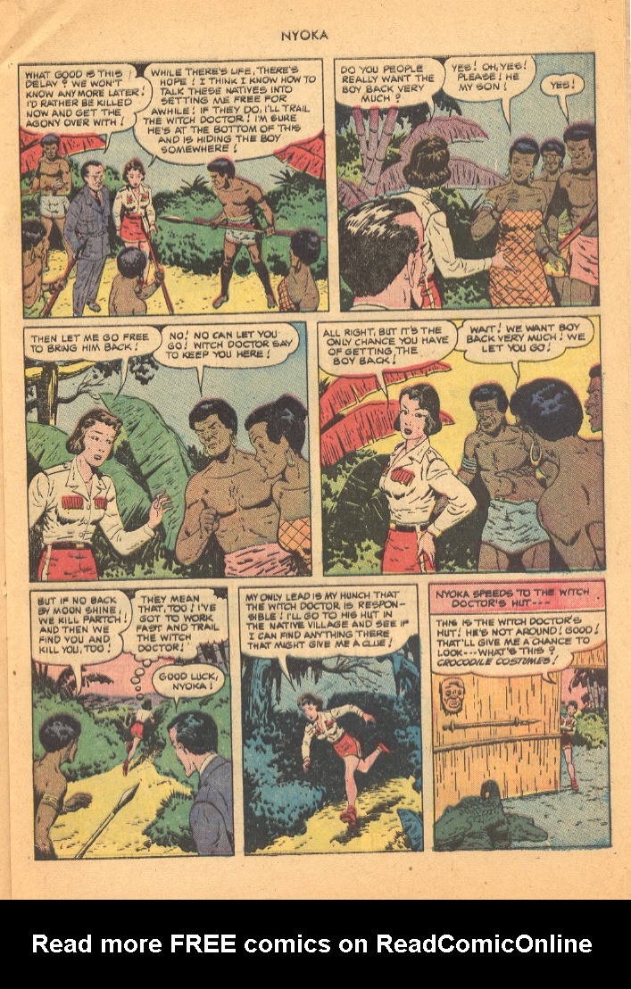 Read online Nyoka the Jungle Girl (1945) comic -  Issue #51 - 21