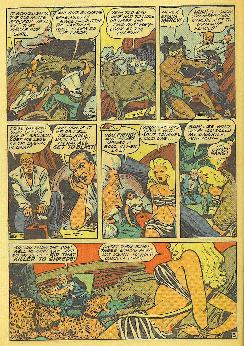 Read online Jungle Comics comic -  Issue #103 - 47