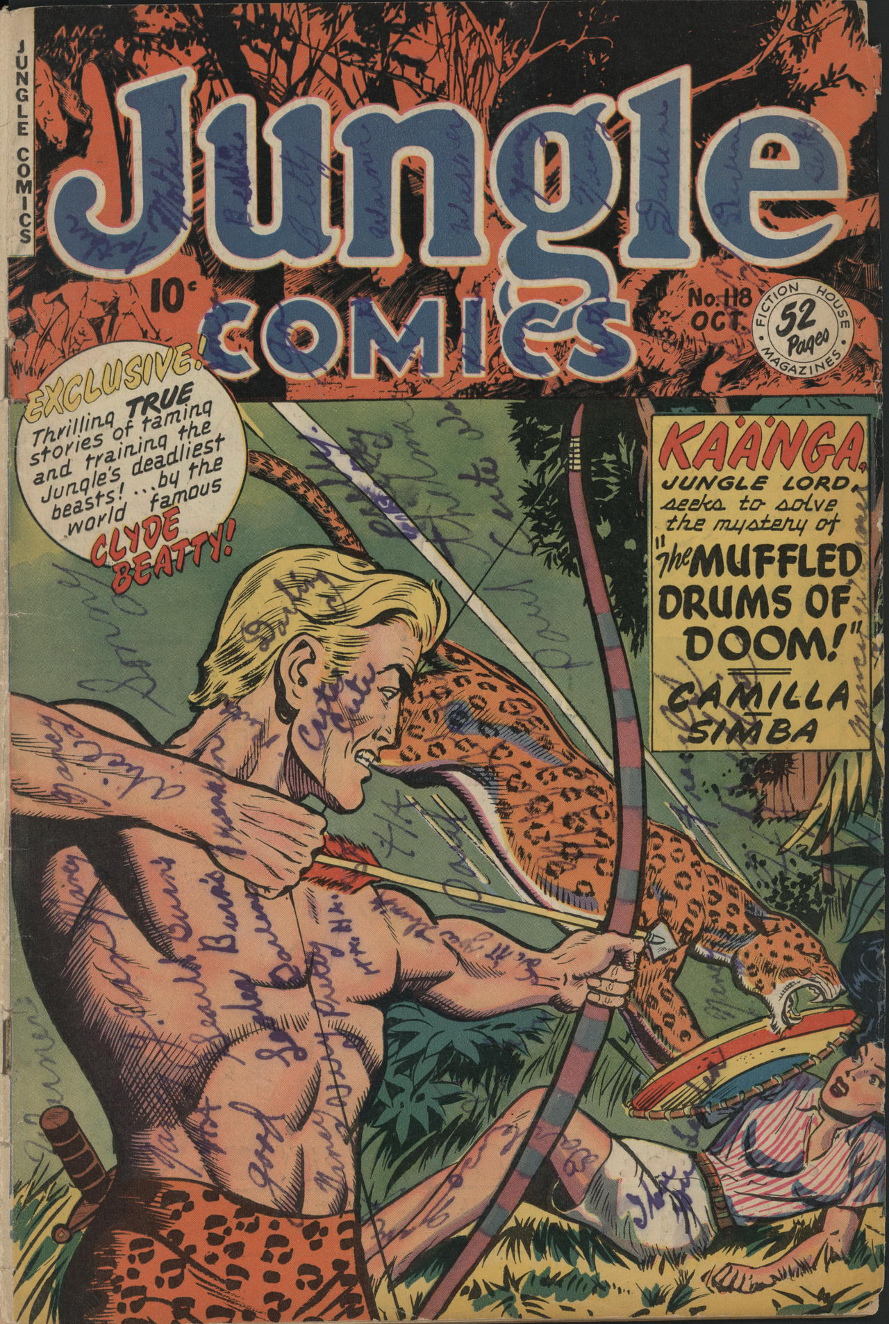 Read online Jungle Comics comic -  Issue #118 - 2