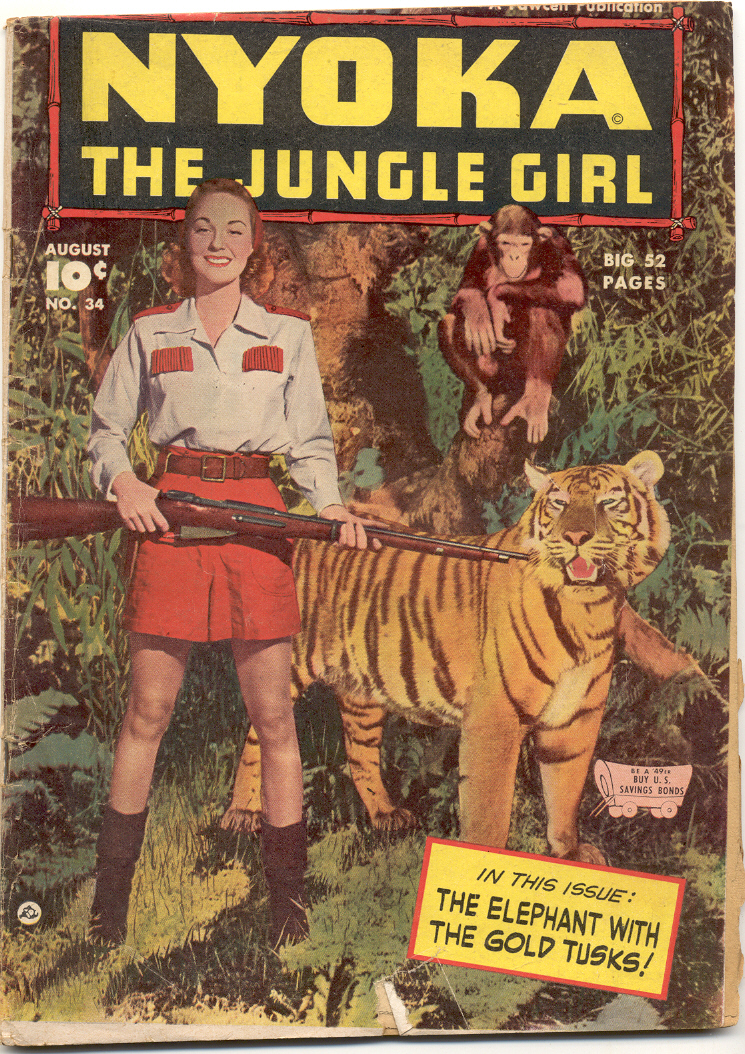 Read online Nyoka the Jungle Girl (1945) comic -  Issue #34 - 1