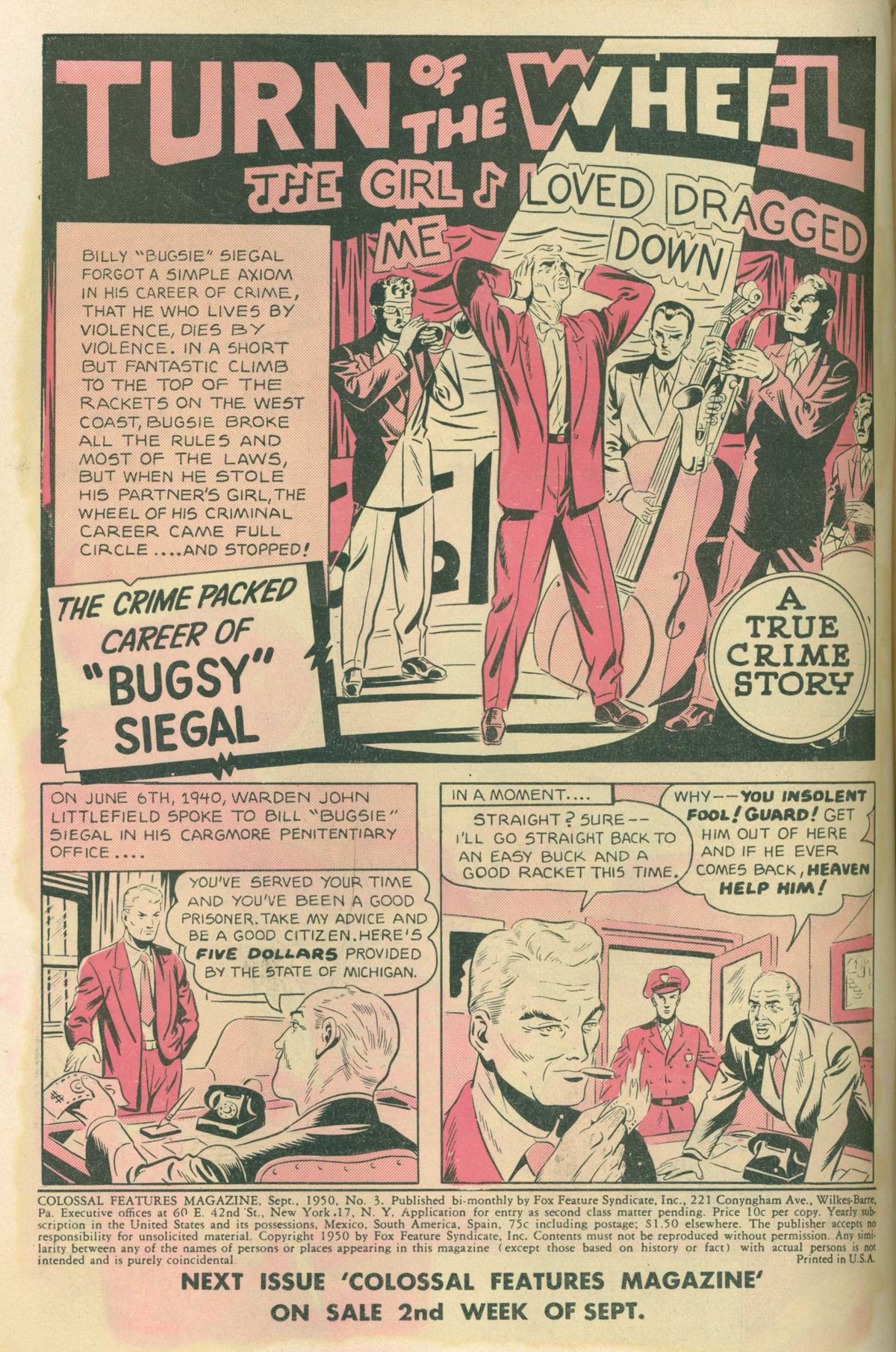 Read online Colossal Features Magazine comic -  Issue #3 - 2