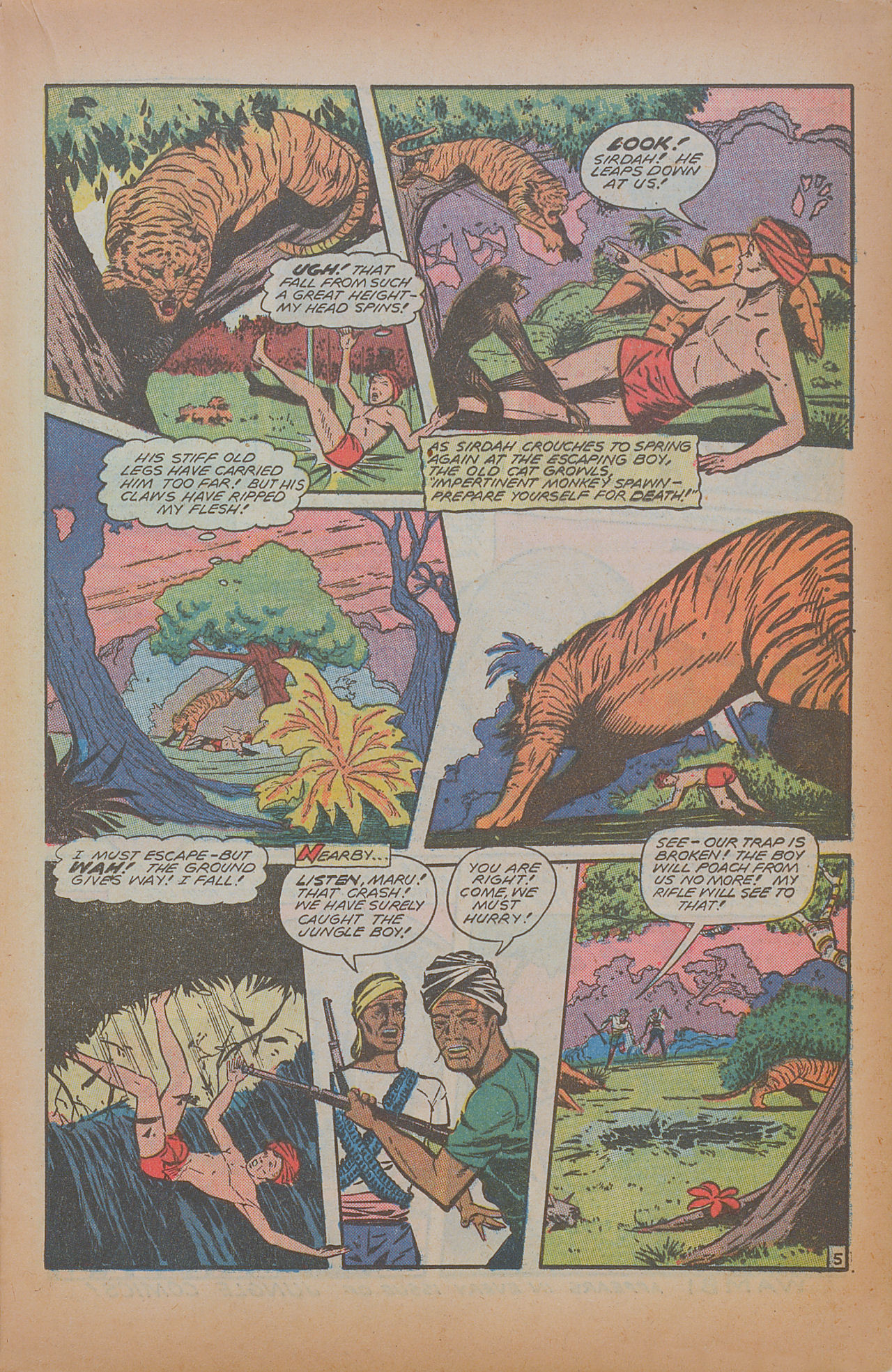 Read online Jungle Comics comic -  Issue #98 - 31