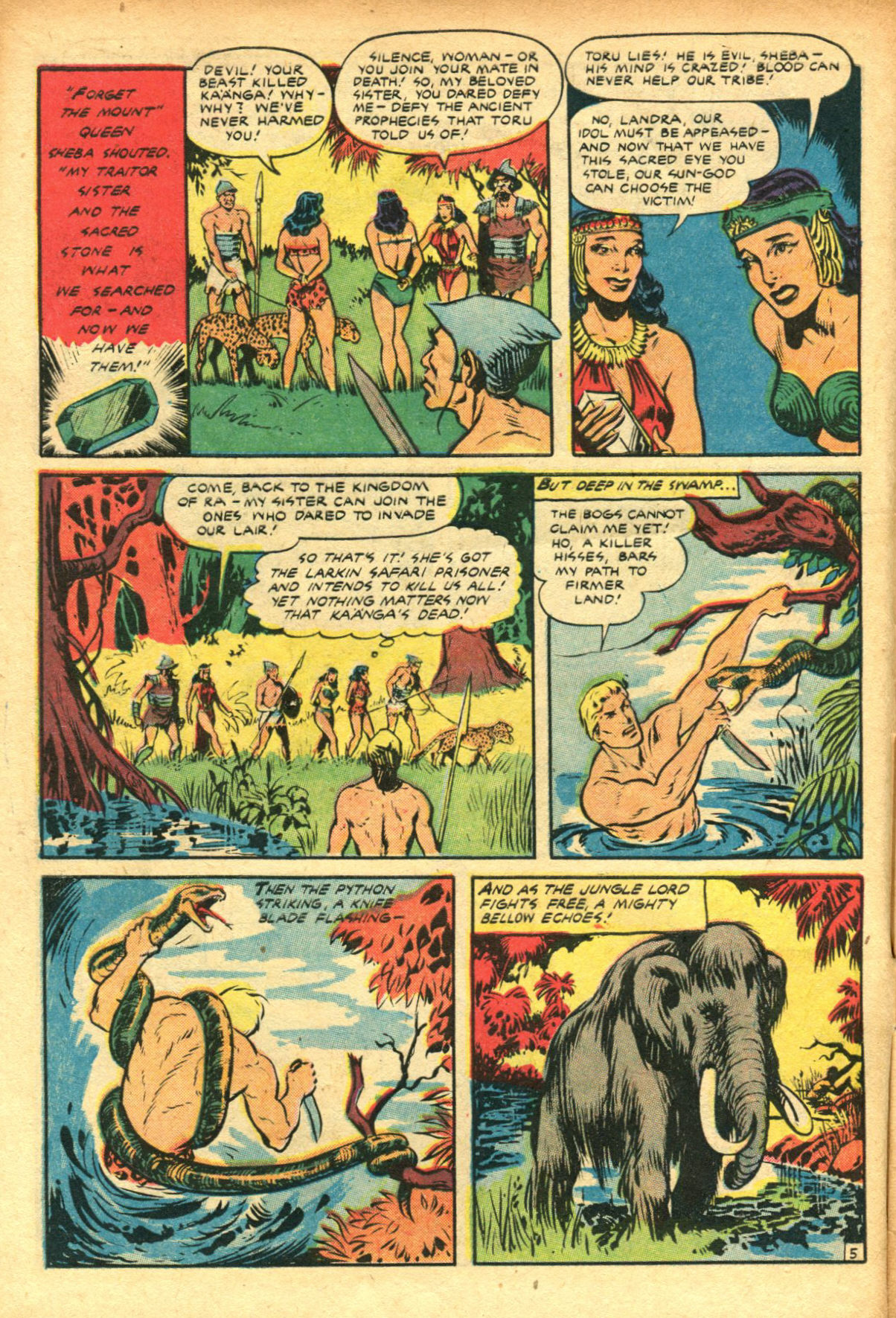 Read online Jungle Comics comic -  Issue #142 - 8