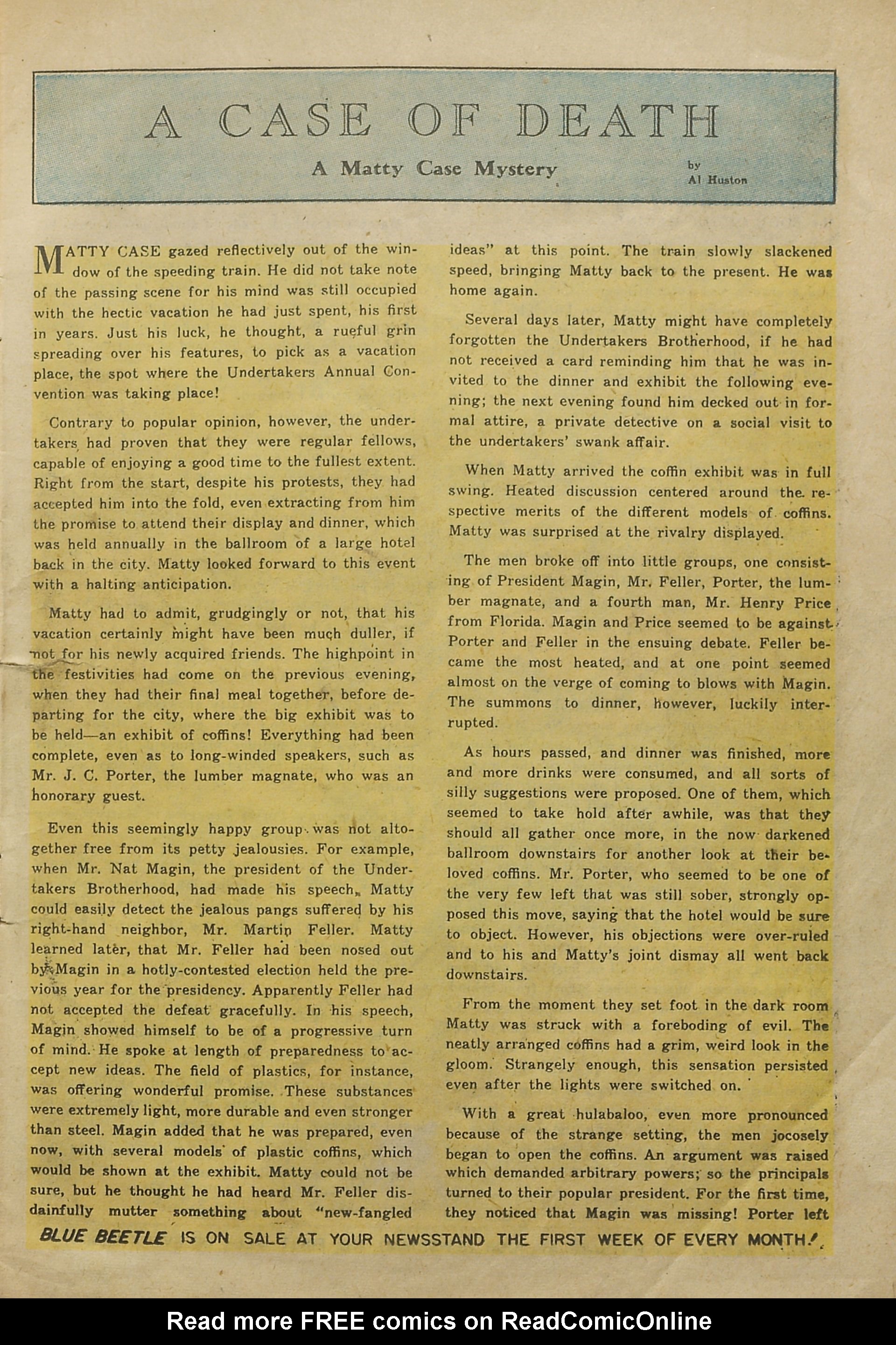 Read online The Blue Beetle comic -  Issue #45 - 15