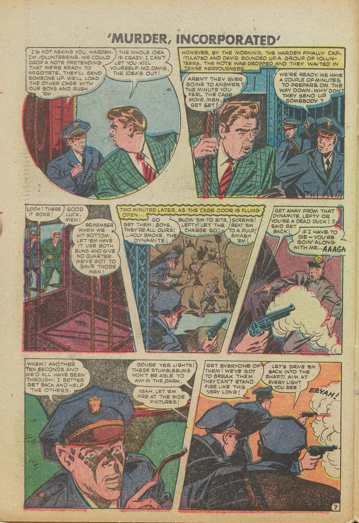 Read online Murder Incorporated (1948) comic -  Issue #9a - 30