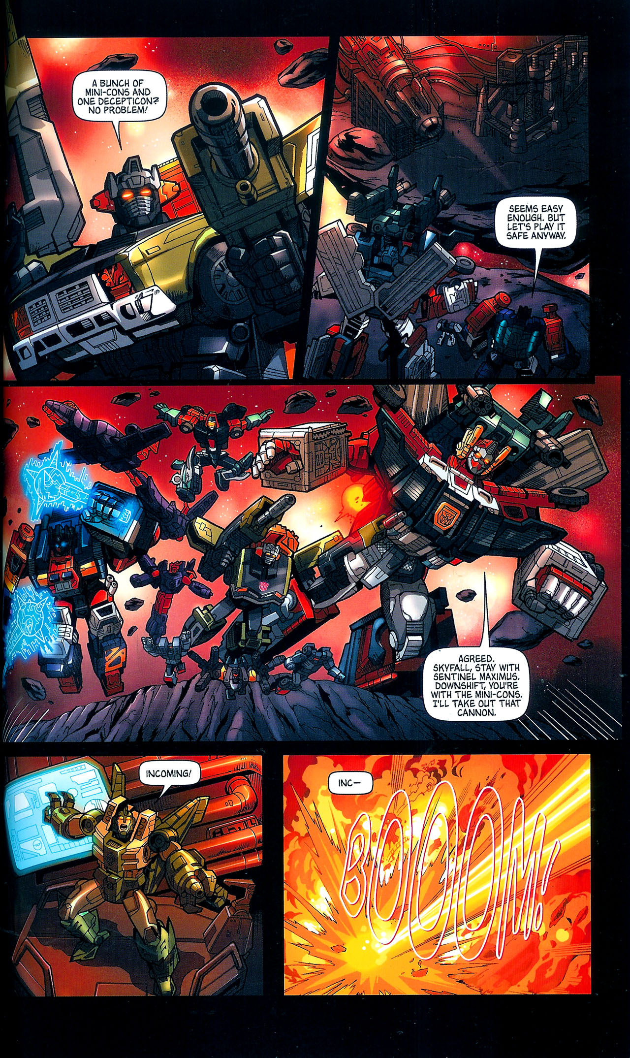 Read online Transformers: Cybertron: Balancing Act comic -  Issue # TPB - 64
