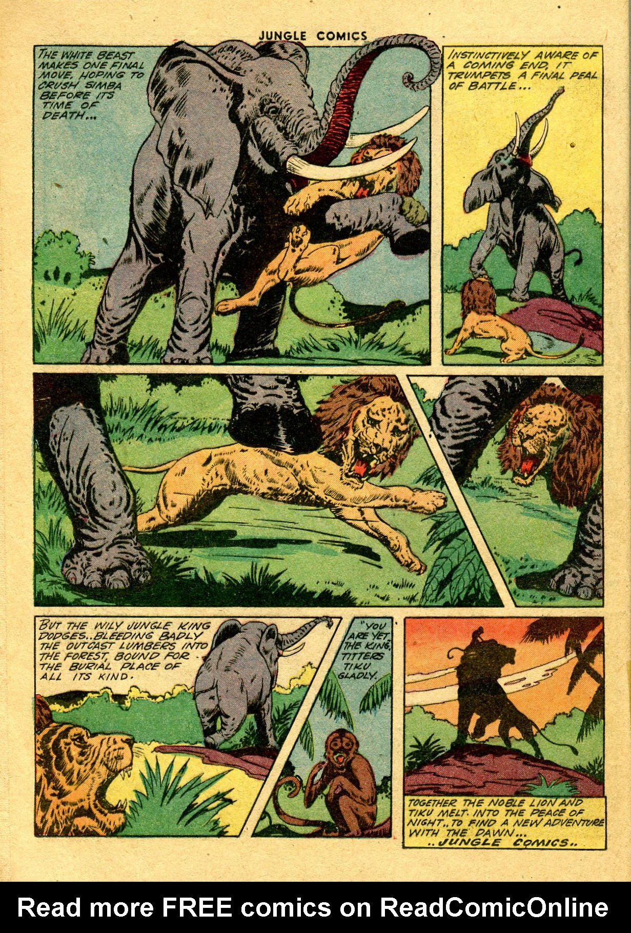 Read online Jungle Comics comic -  Issue #46 - 20
