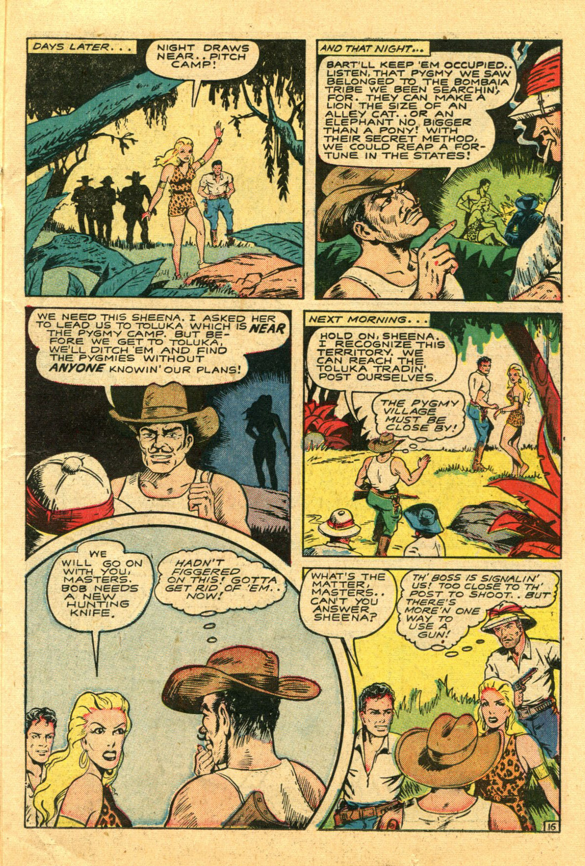 Read online Sheena, Queen of the Jungle (1942) comic -  Issue #6 - 29