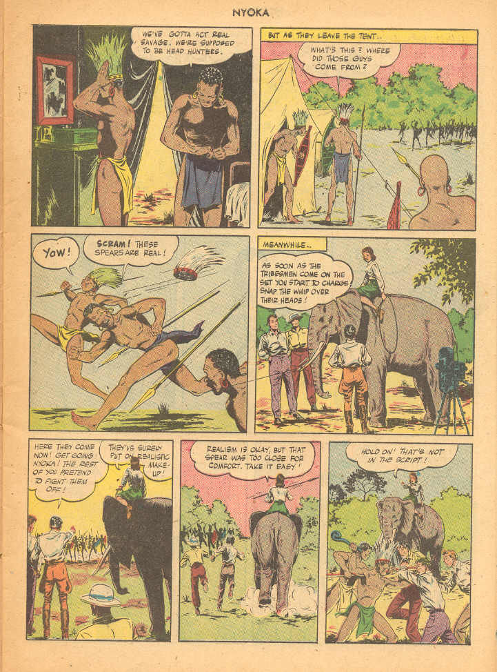 Read online Nyoka the Jungle Girl (1945) comic -  Issue #5 - 5