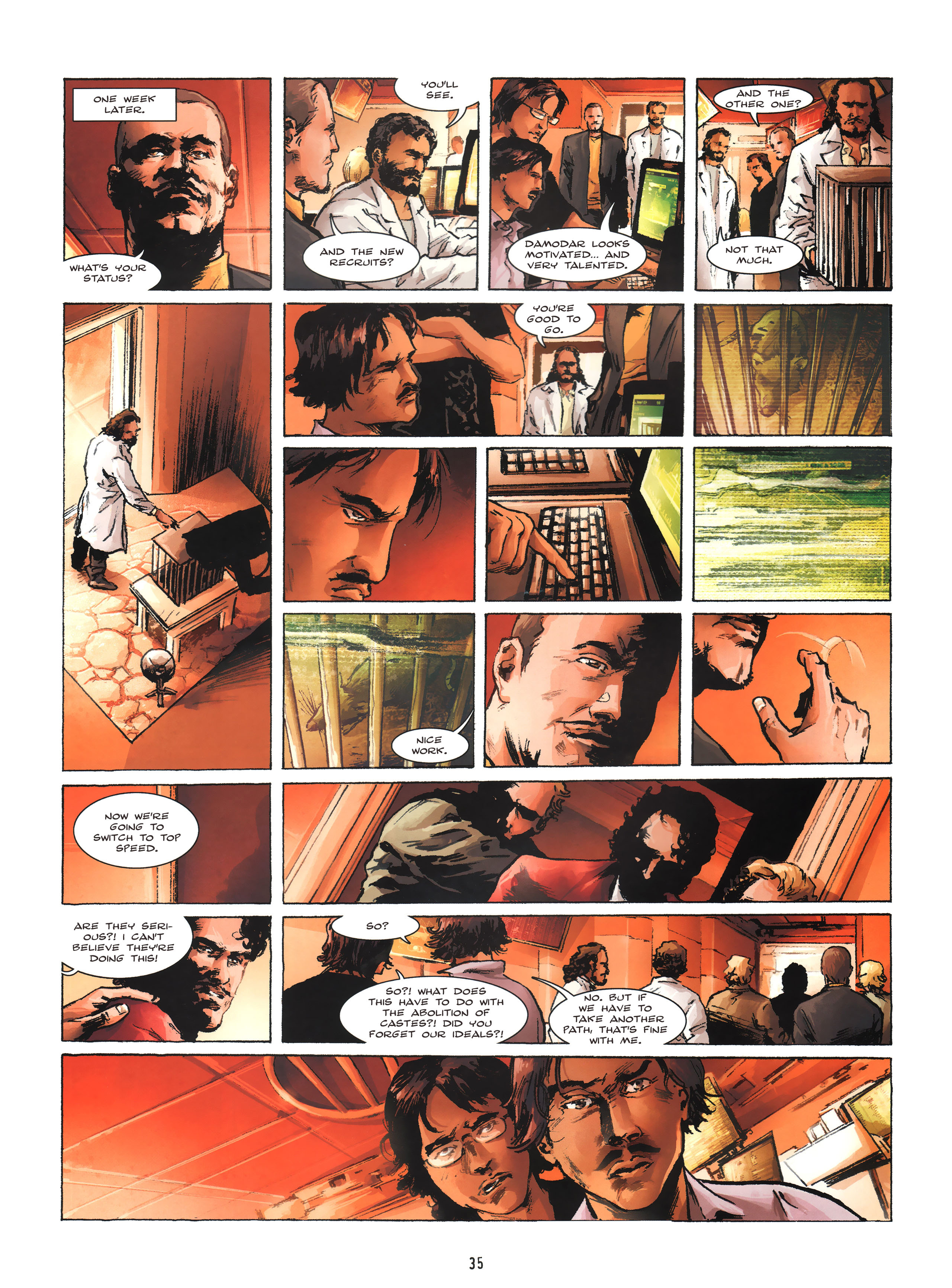 Read online Firewall comic -  Issue #1 - 36