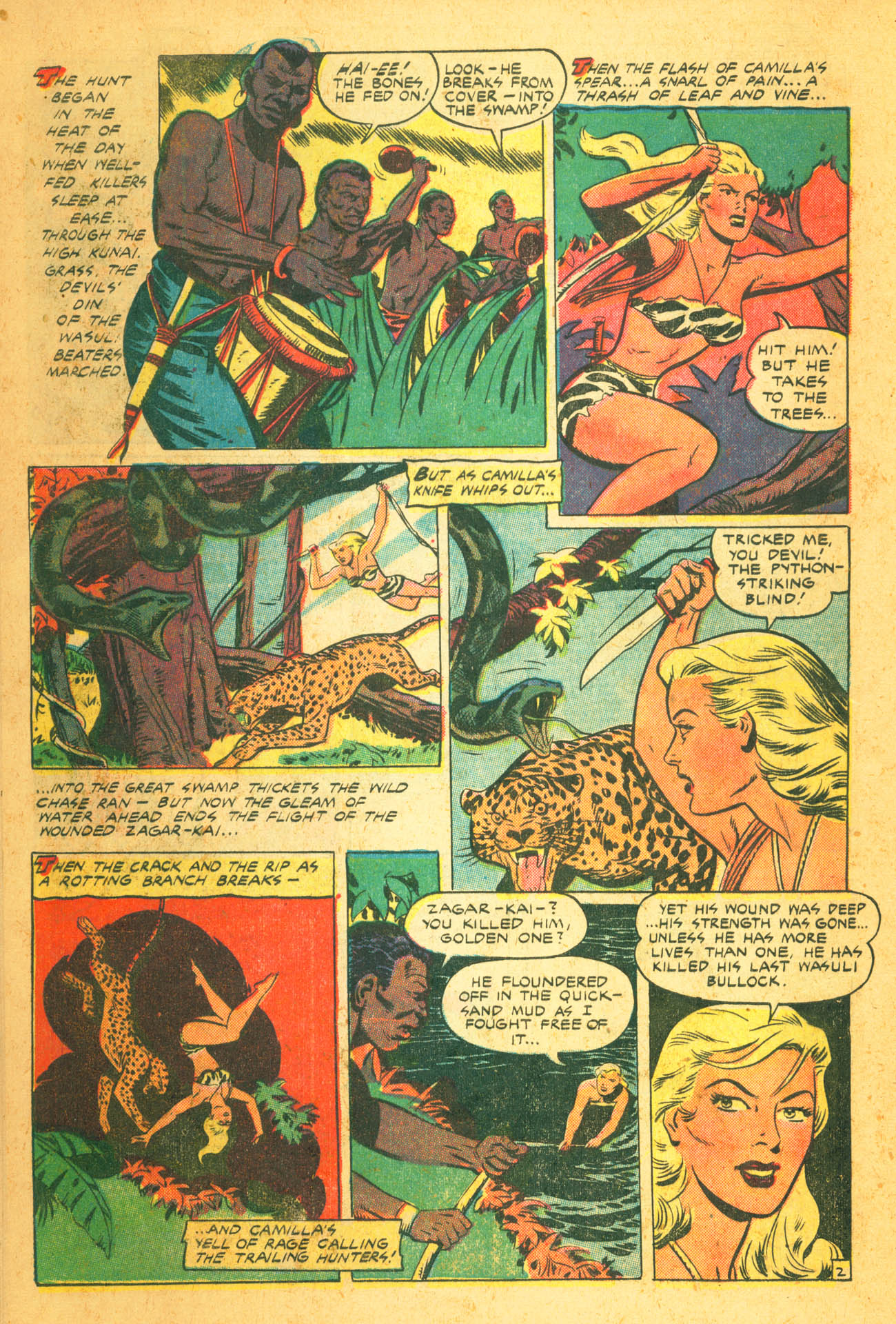 Read online Jungle Comics comic -  Issue #140 - 28
