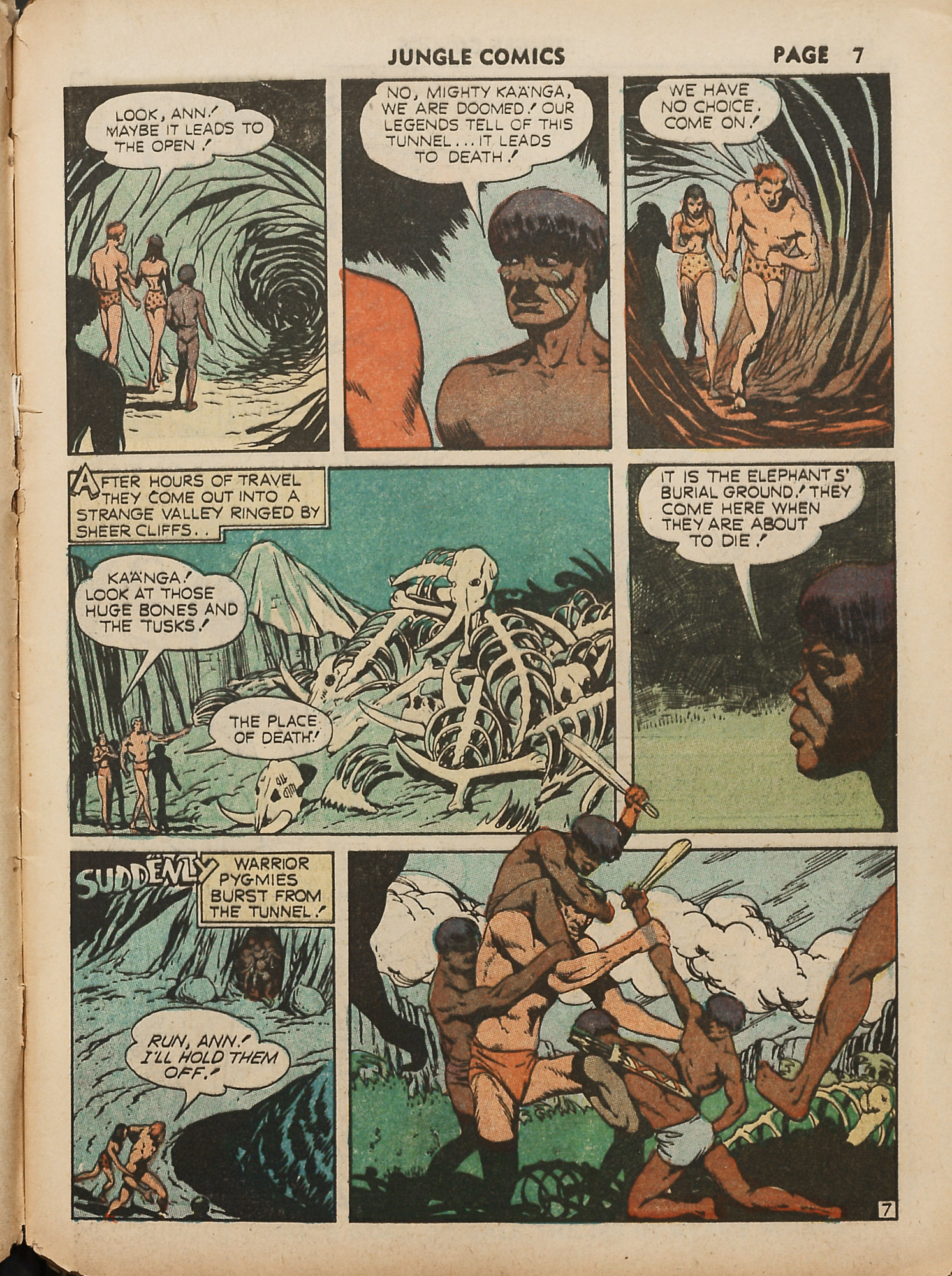 Read online Jungle Comics comic -  Issue #18 - 9
