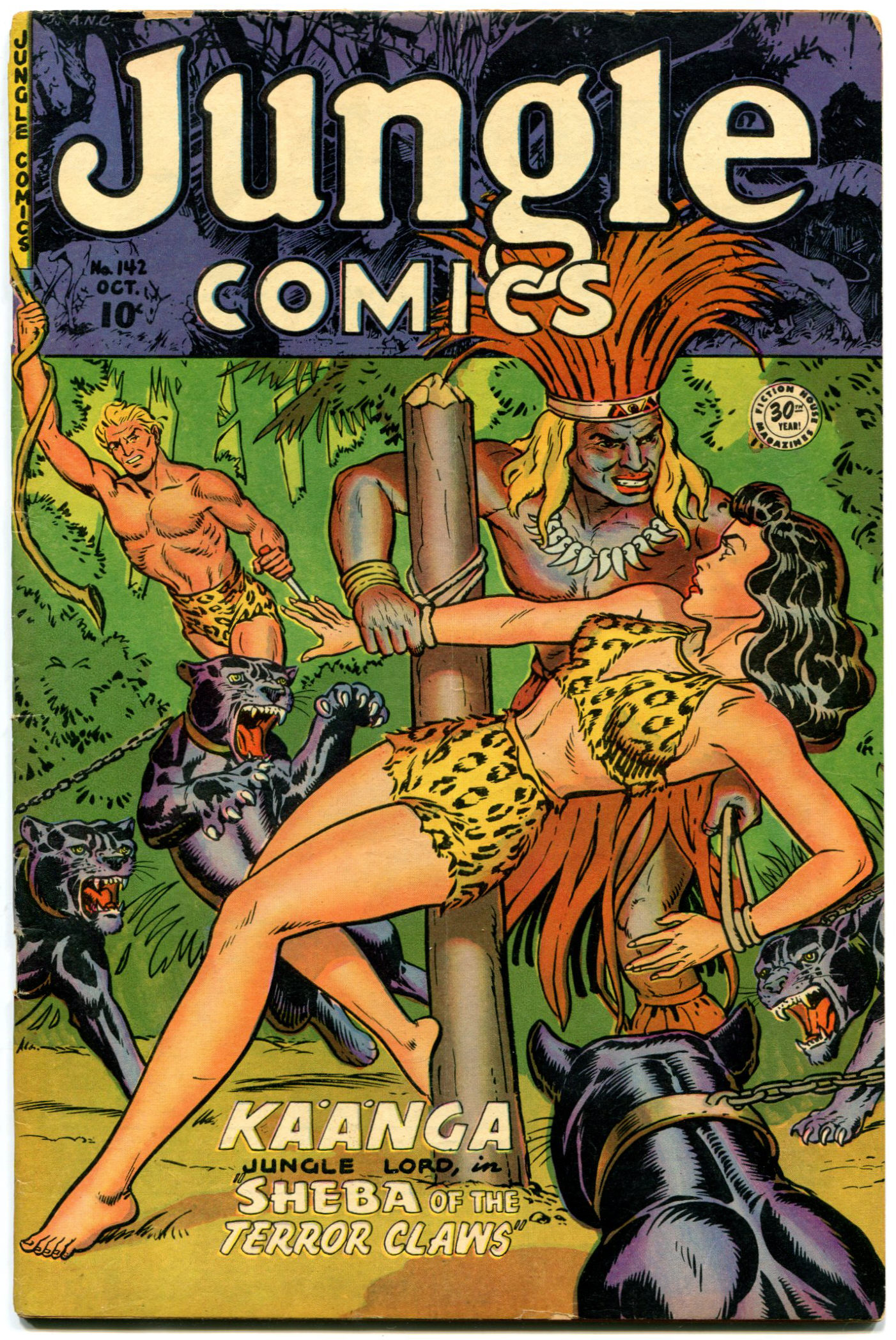 Read online Jungle Comics comic -  Issue #142 - 1