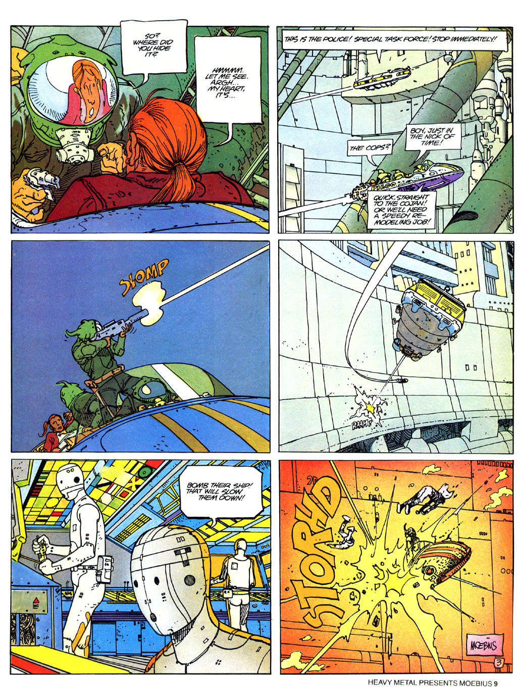 Read online Heavy Metal Presents Moebius comic -  Issue # Full - 10
