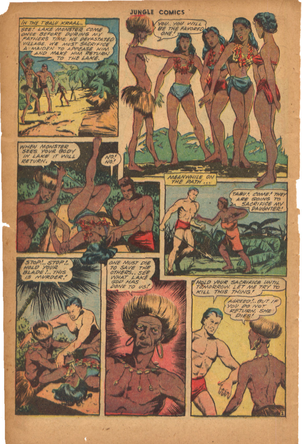 Read online Jungle Comics comic -  Issue #53 - 22