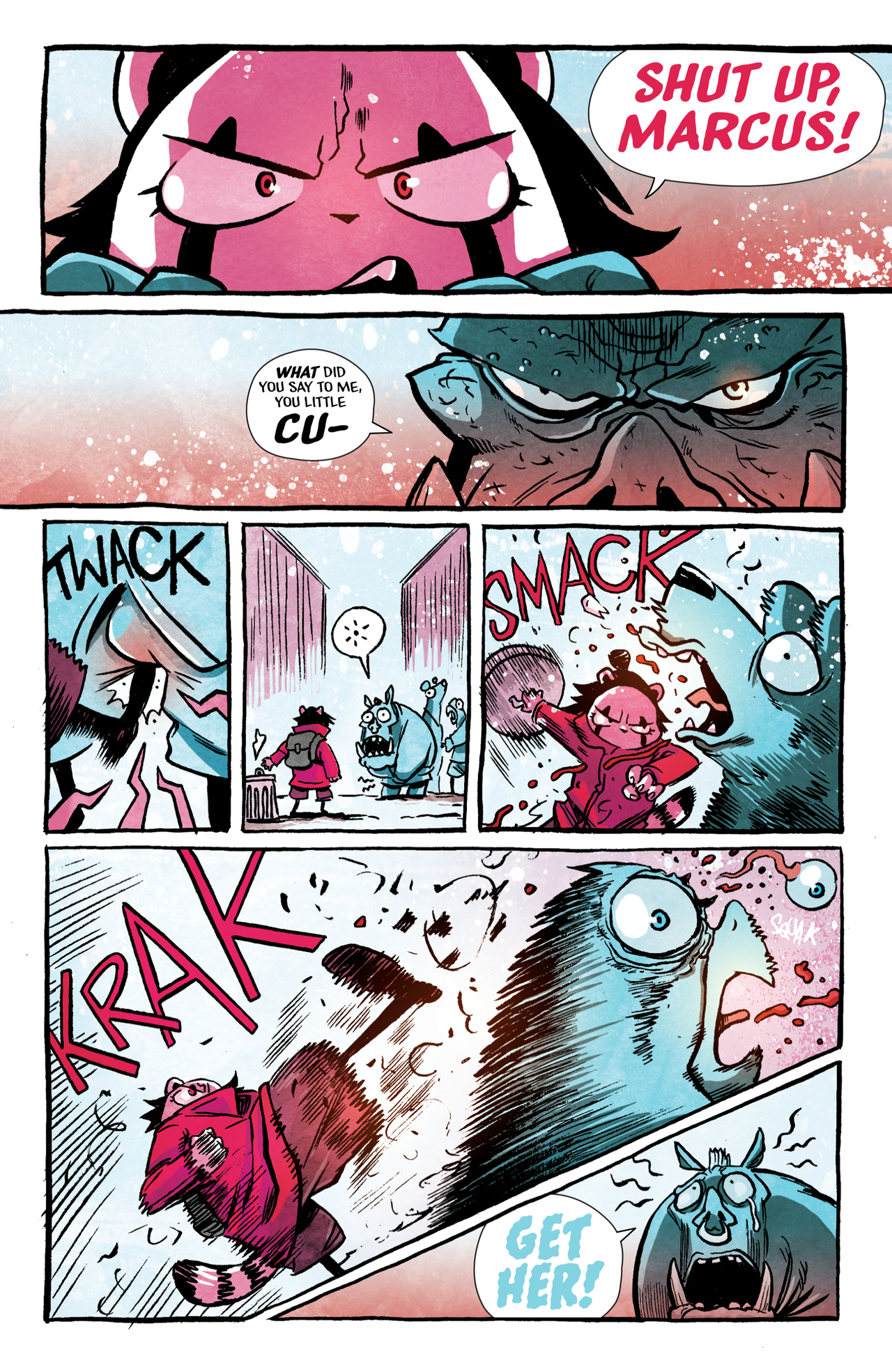 Read online Little Red Ronin comic -  Issue #1 - 10