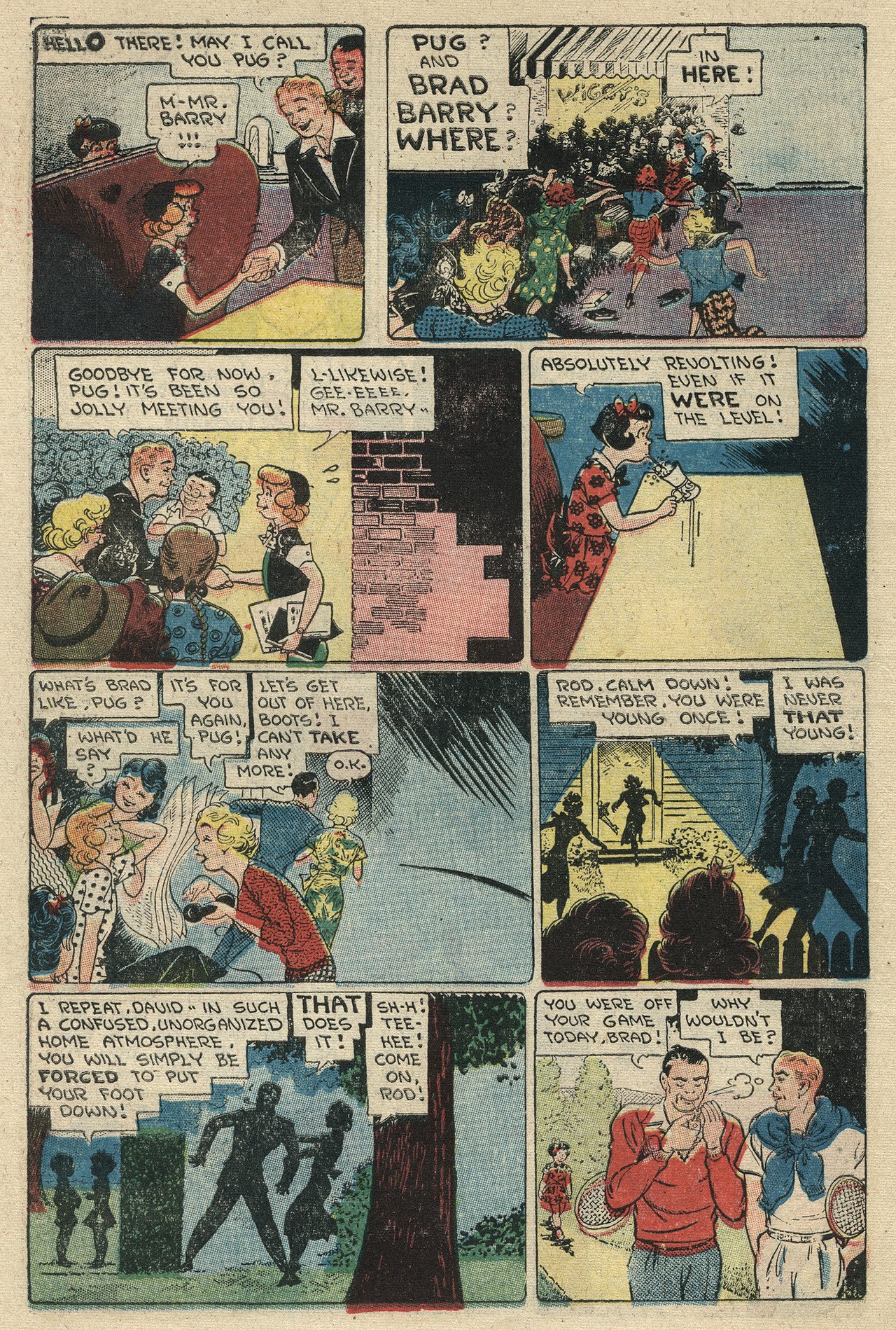 Read online Boots and Her Buddies (1955) comic -  Issue #2 - 10