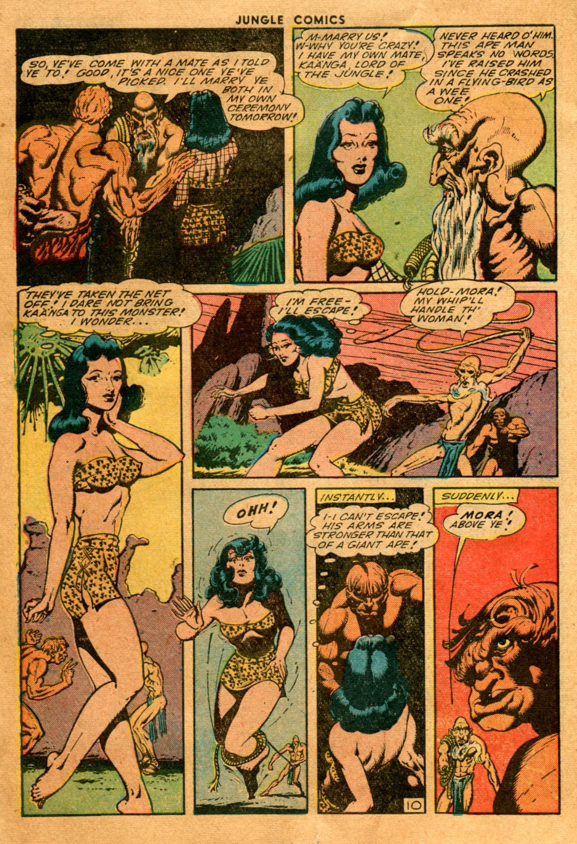 Read online Jungle Comics comic -  Issue #60 - 13