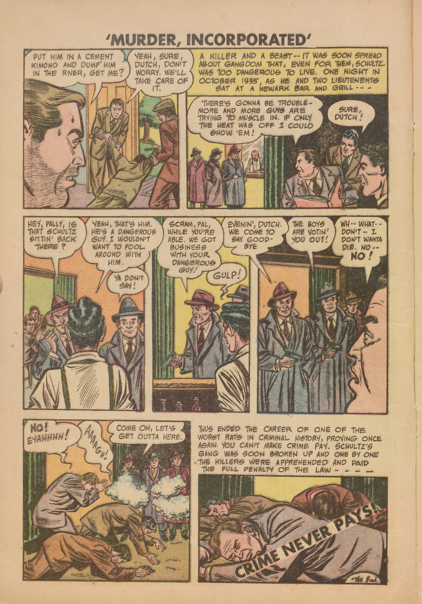 Read online Murder Incorporated (1948) comic -  Issue #3 - 12