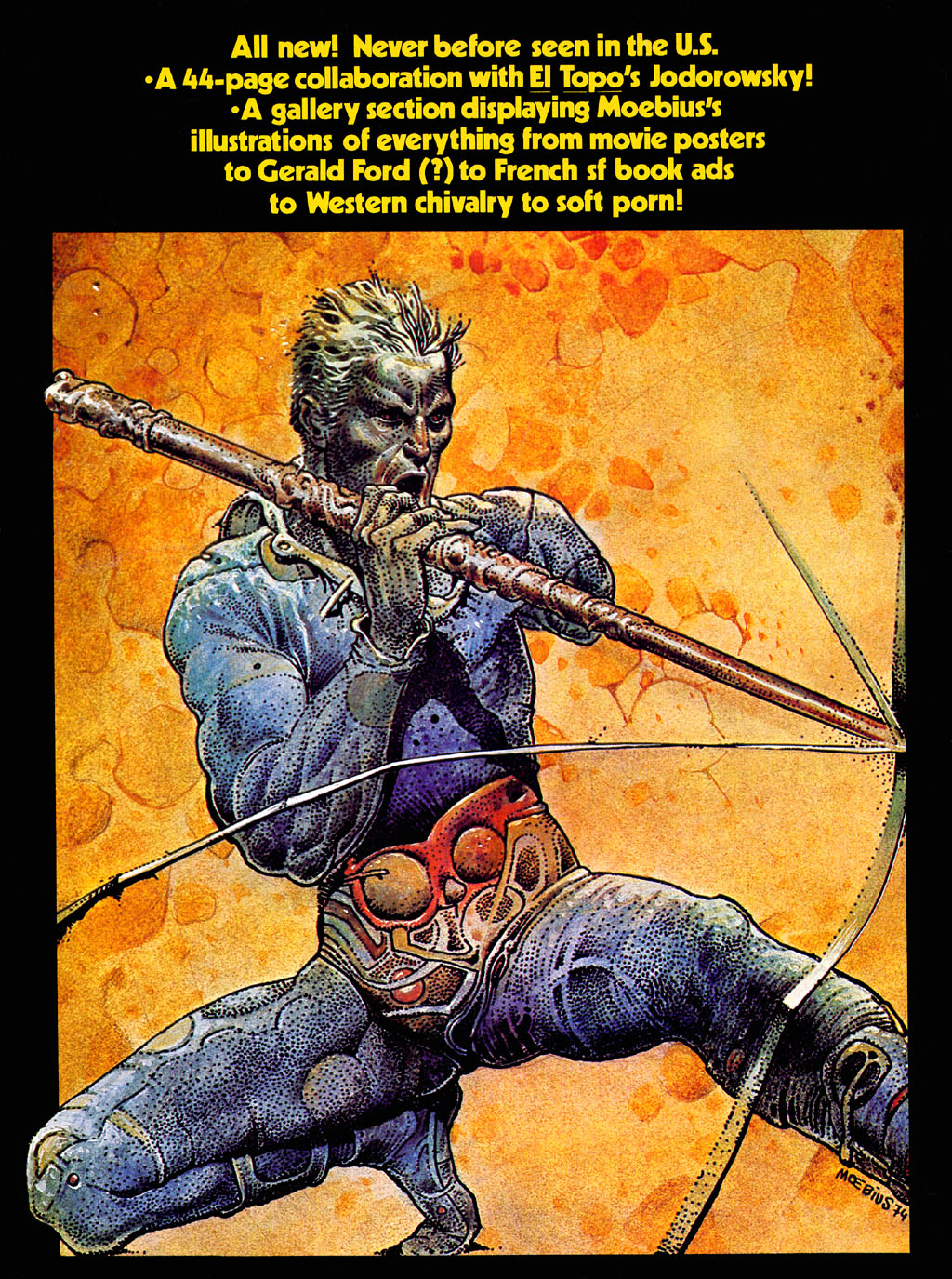 Read online Heavy Metal Presents Moebius comic -  Issue # Full - 94