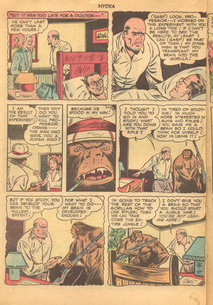 Read online Nyoka the Jungle Girl (1945) comic -  Issue #30 - 14
