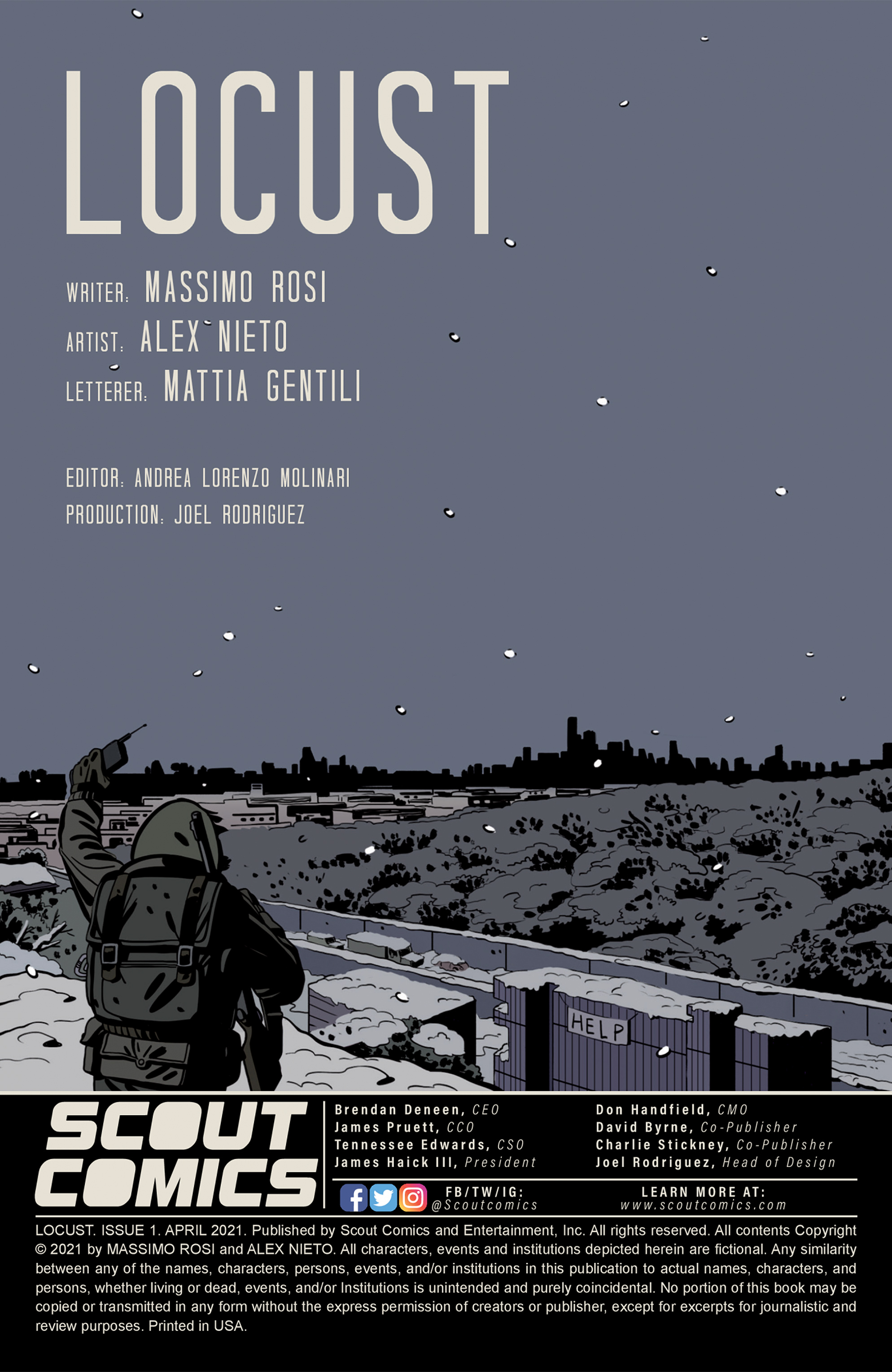 Read online Locust comic -  Issue #1 - 2