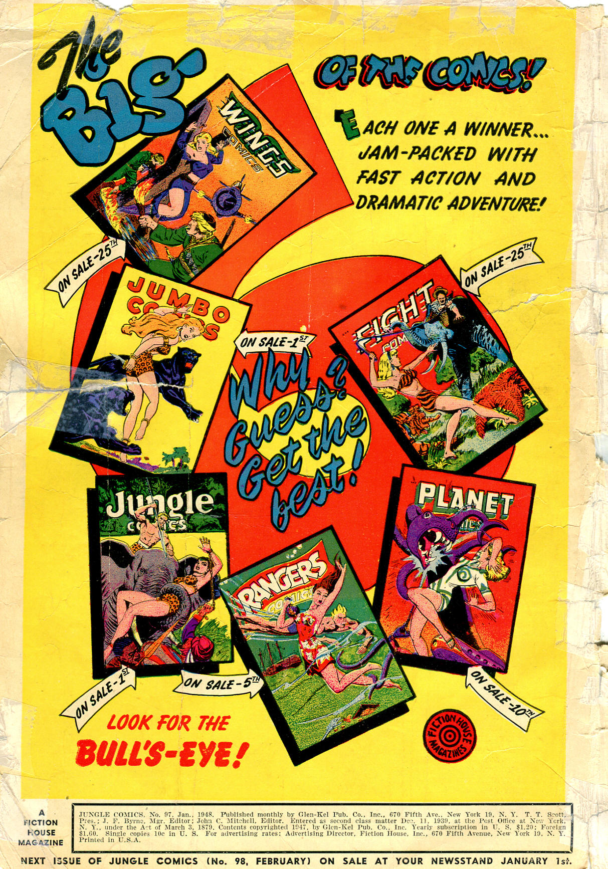 Read online Jungle Comics comic -  Issue #97 - 2