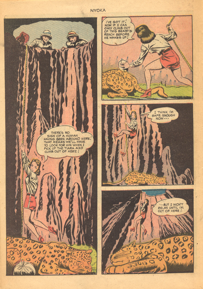 Read online Nyoka the Jungle Girl (1945) comic -  Issue #40 - 18