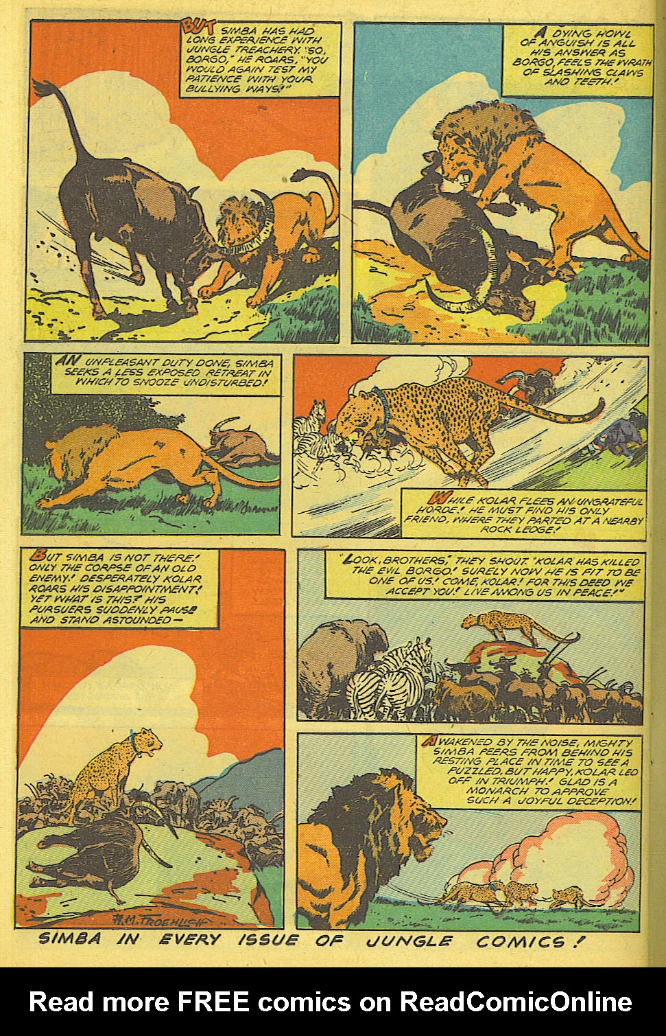 Read online Jungle Comics comic -  Issue #103 - 19