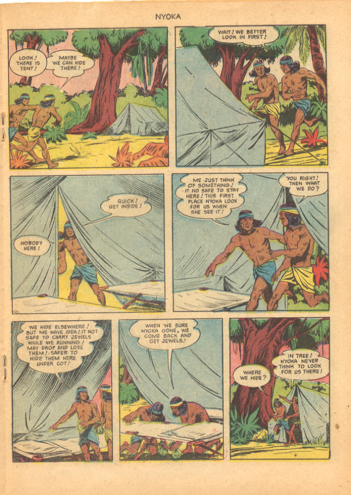 Read online Nyoka the Jungle Girl (1945) comic -  Issue #59 - 19